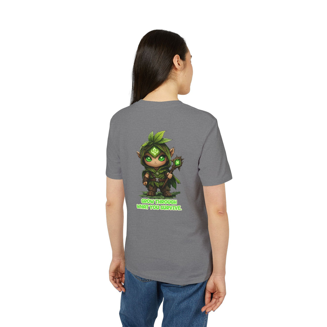 Embrace Your Demons T-Shirt — Cute Forest Mage Graphic Tee