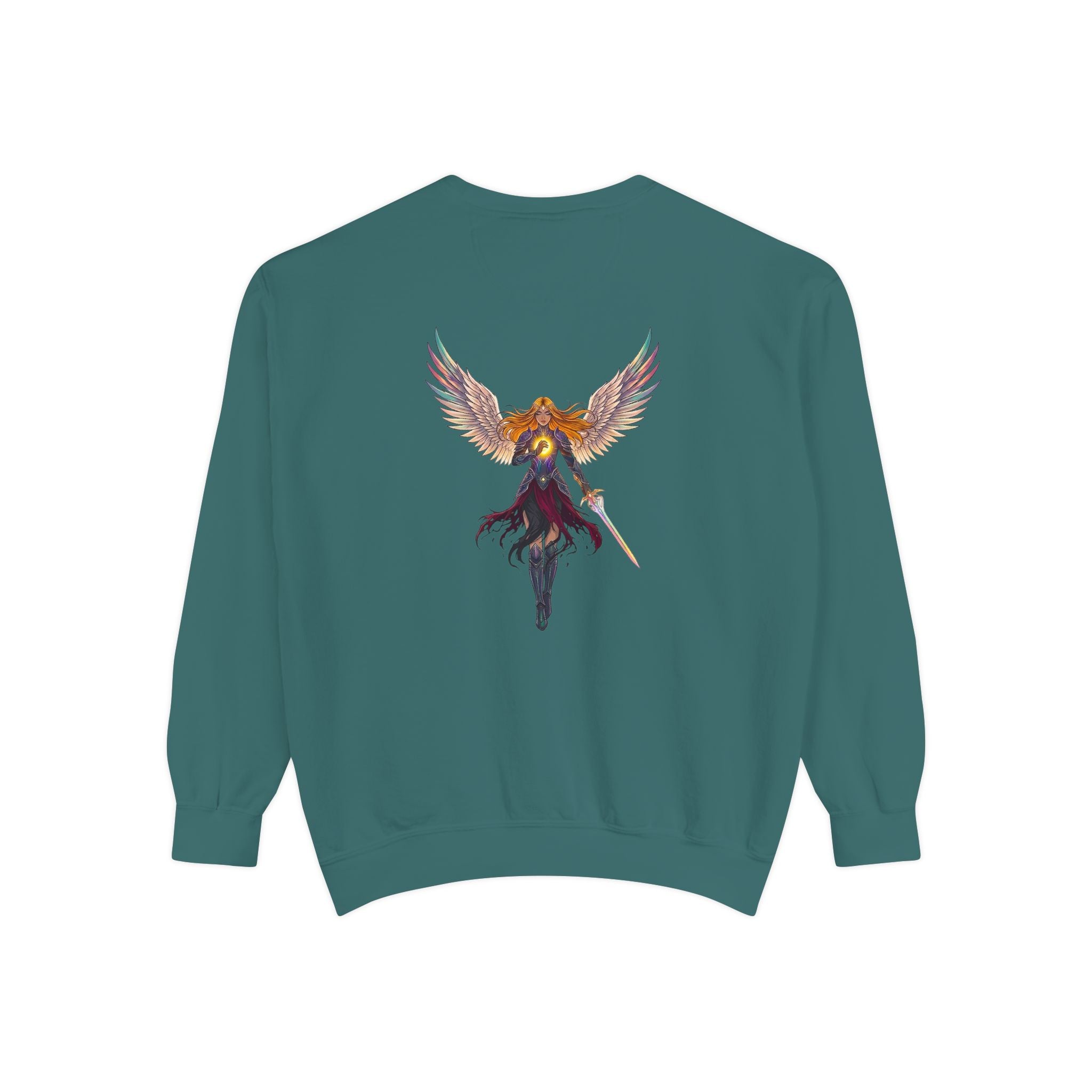 Embrace Your Demons Sweatshirt — Angel Warrior Graphic Crewneck