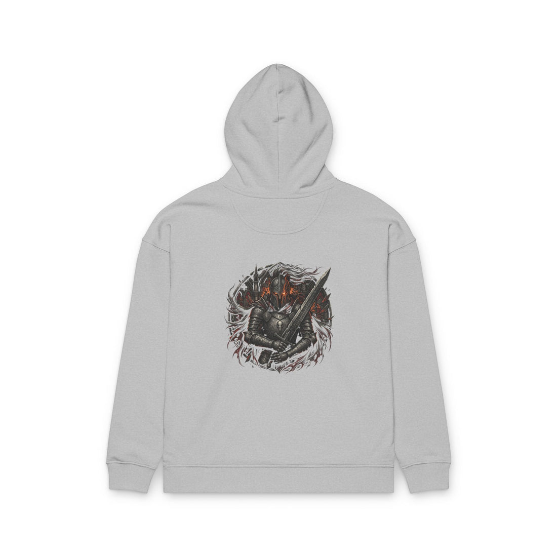 Embrace Your Demons Hoodie — Graphic Organic Relaxed Pullover