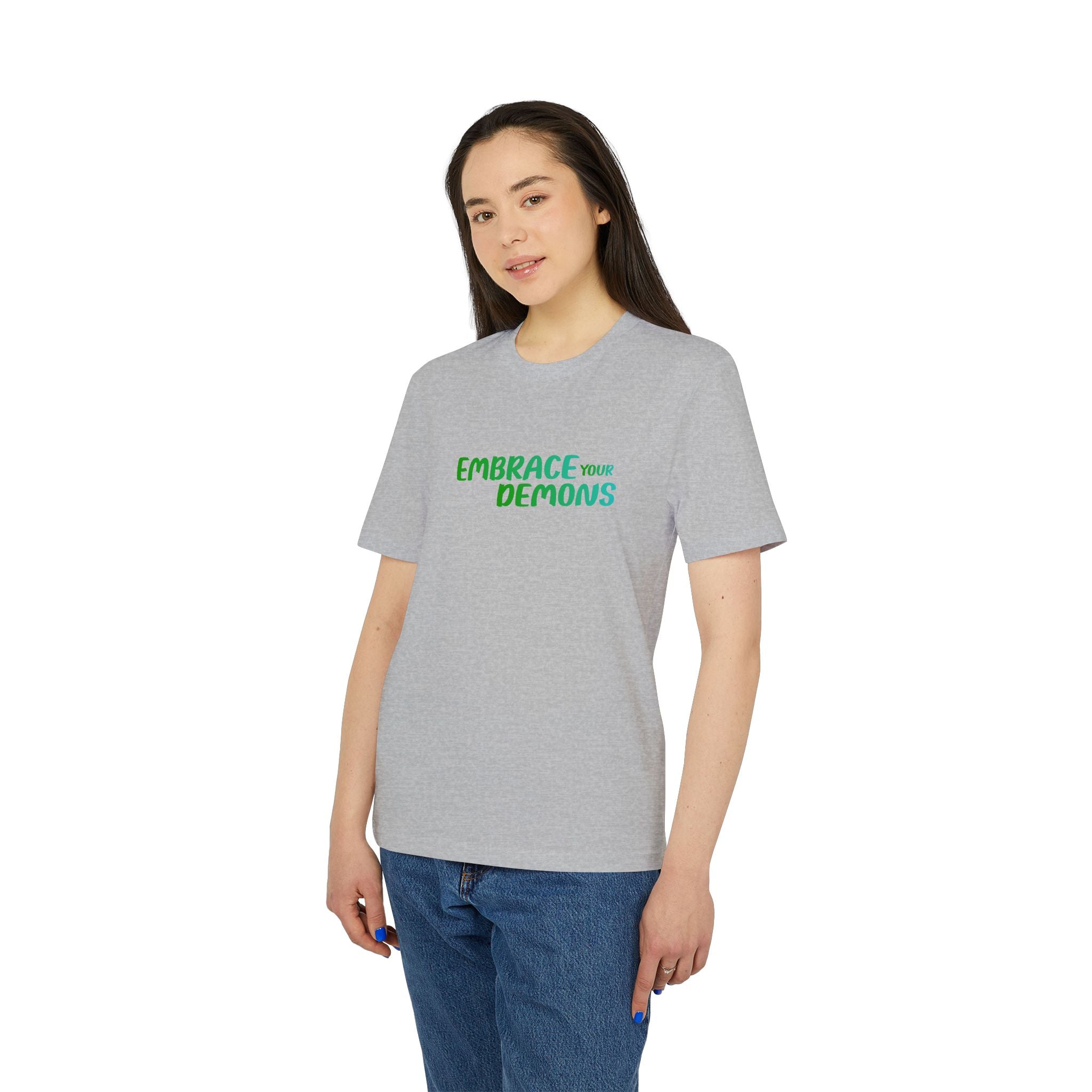 Embrace Your Demons T-Shirt — Cute Forest Mage Graphic Tee