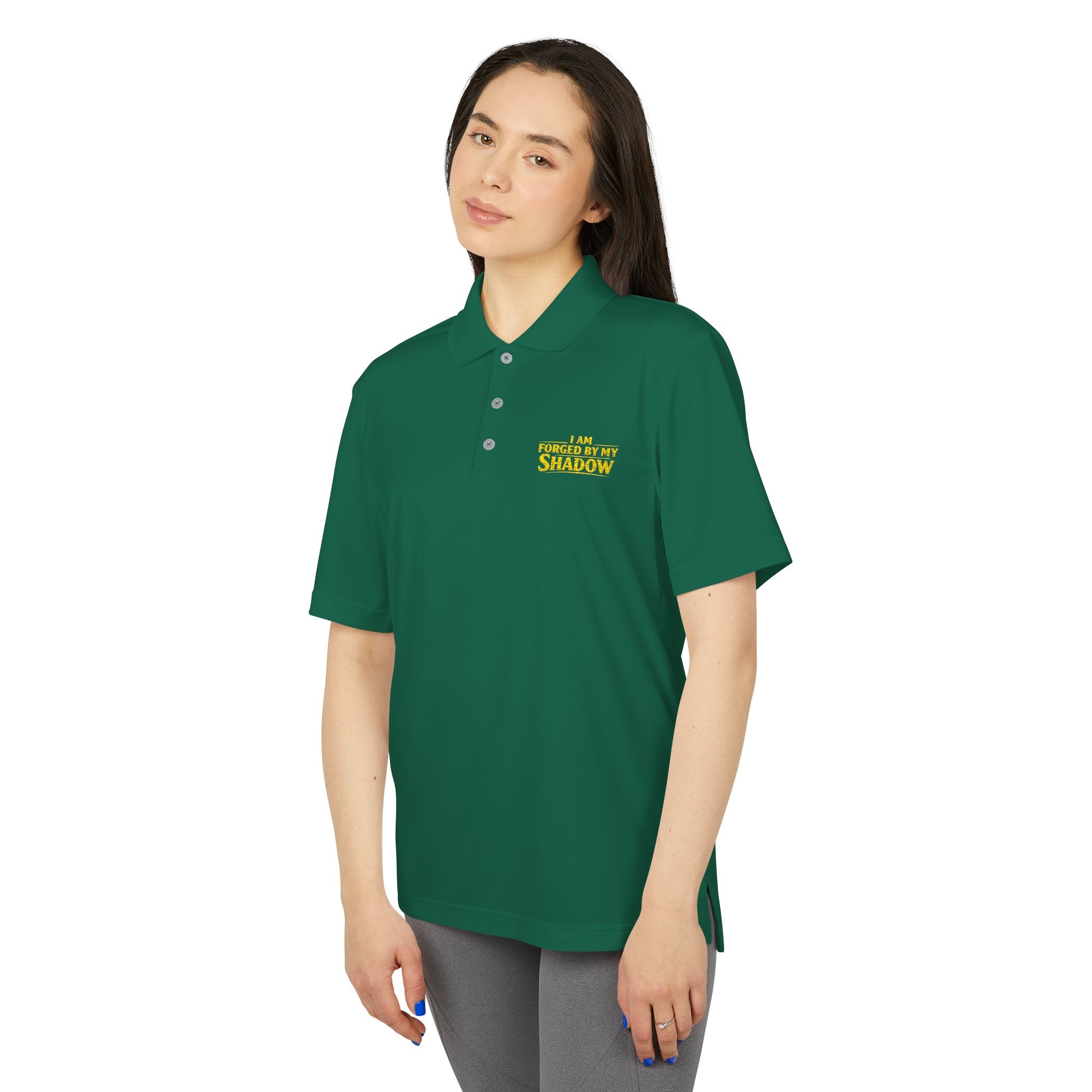 Embrace Your Demons Performance Polo Minimalist Golf Shirt