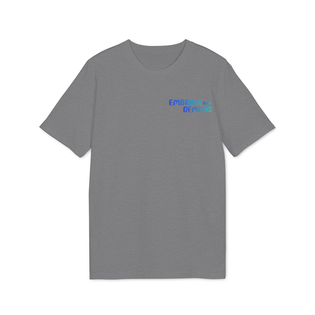 Samurai Shadow Tee — "Embrace the Demons" Graphic T-Shirt
