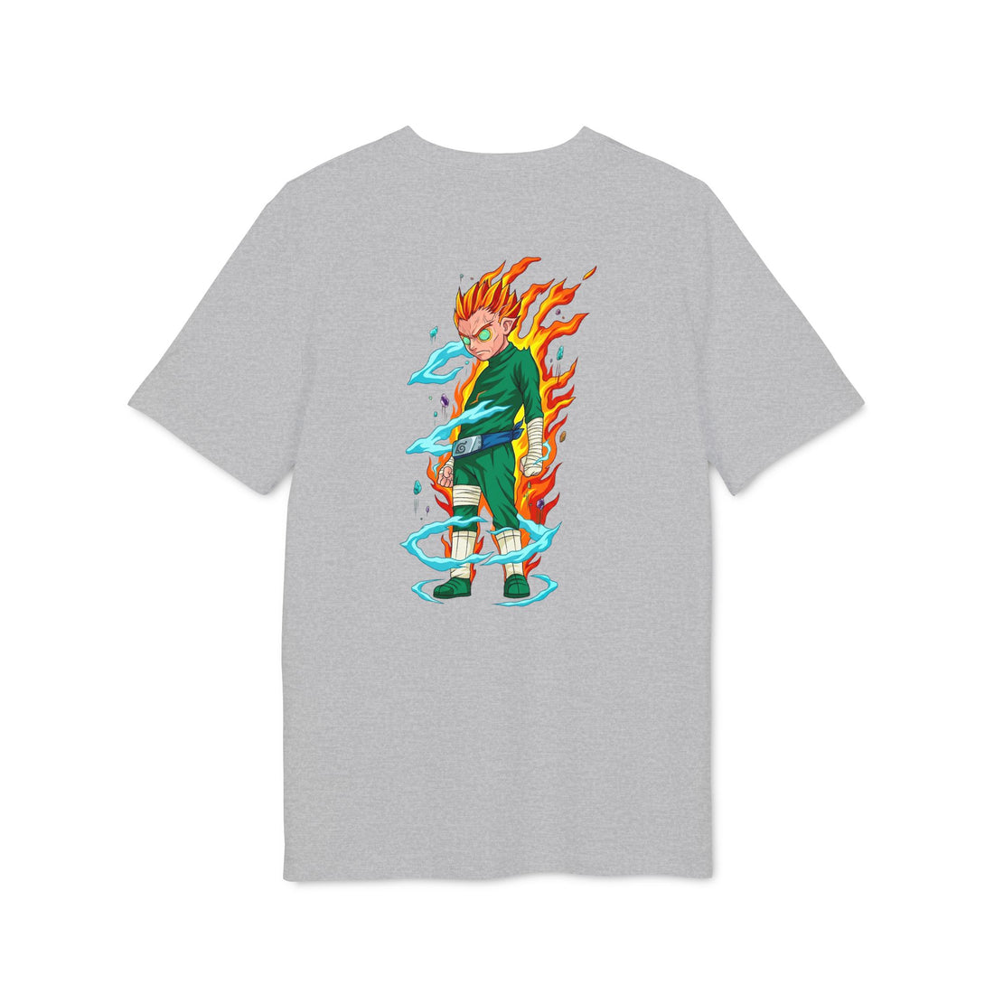 Anime Flame Warrior Graphic T-Shirt