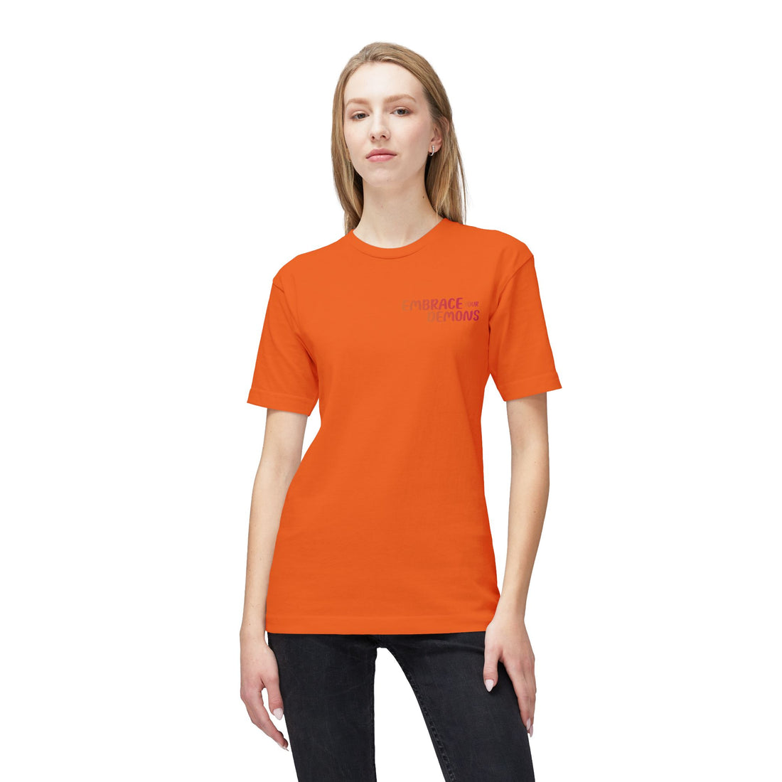Embrace Your Demons  T-shirt Unisex Midweight