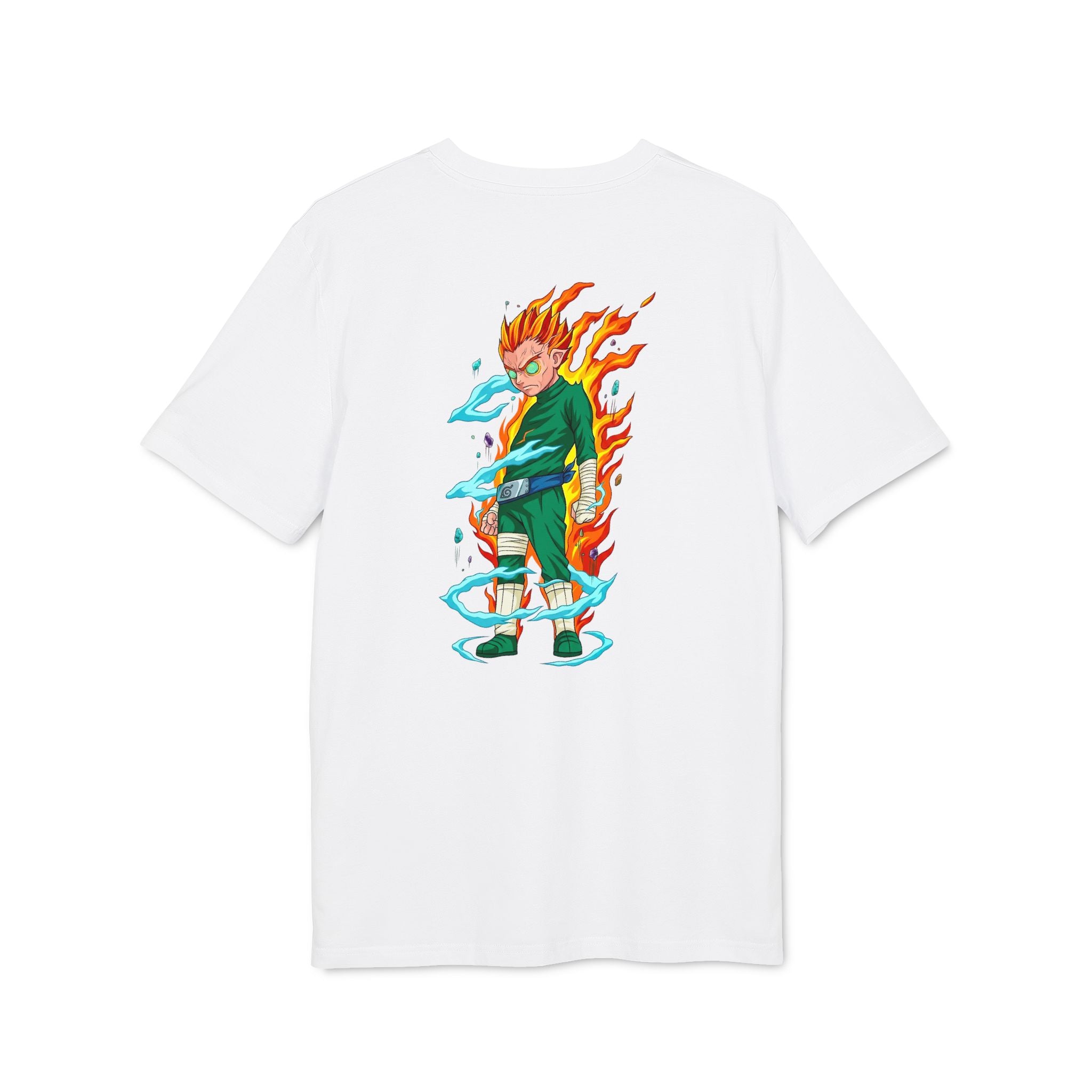 Anime Flame Warrior Graphic T-Shirt