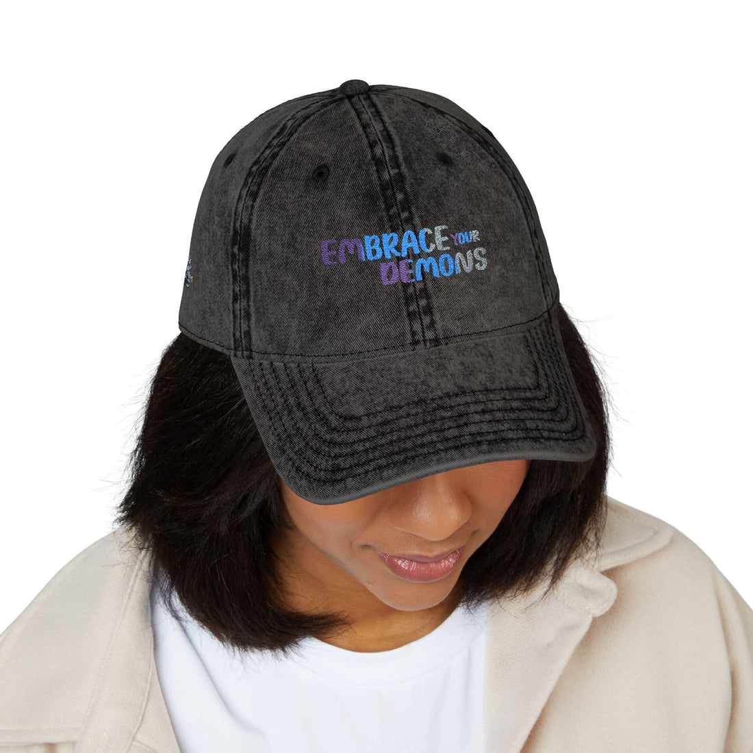 Embrace Your Demons Vintage Cap