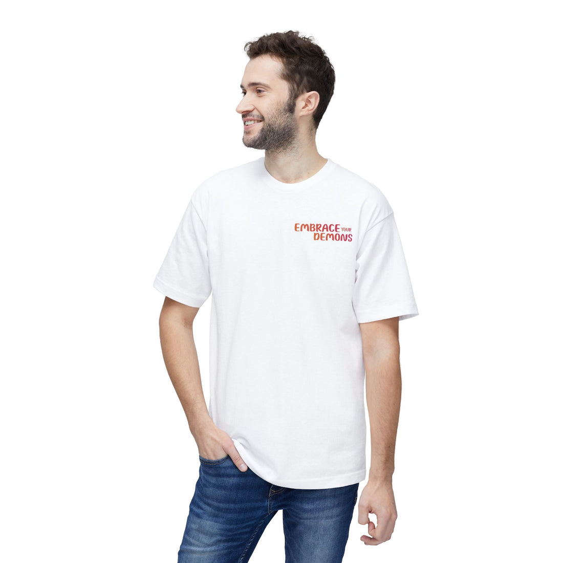 Embrace Your Demons  T-shirt Unisex Midweight