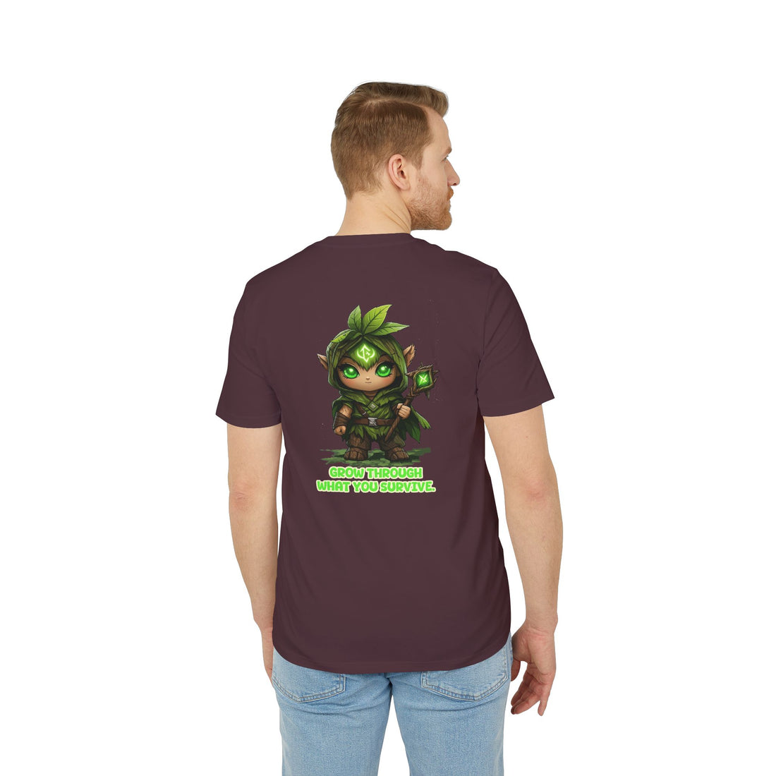 Embrace Your Demons T-Shirt — Cute Forest Mage Graphic Tee
