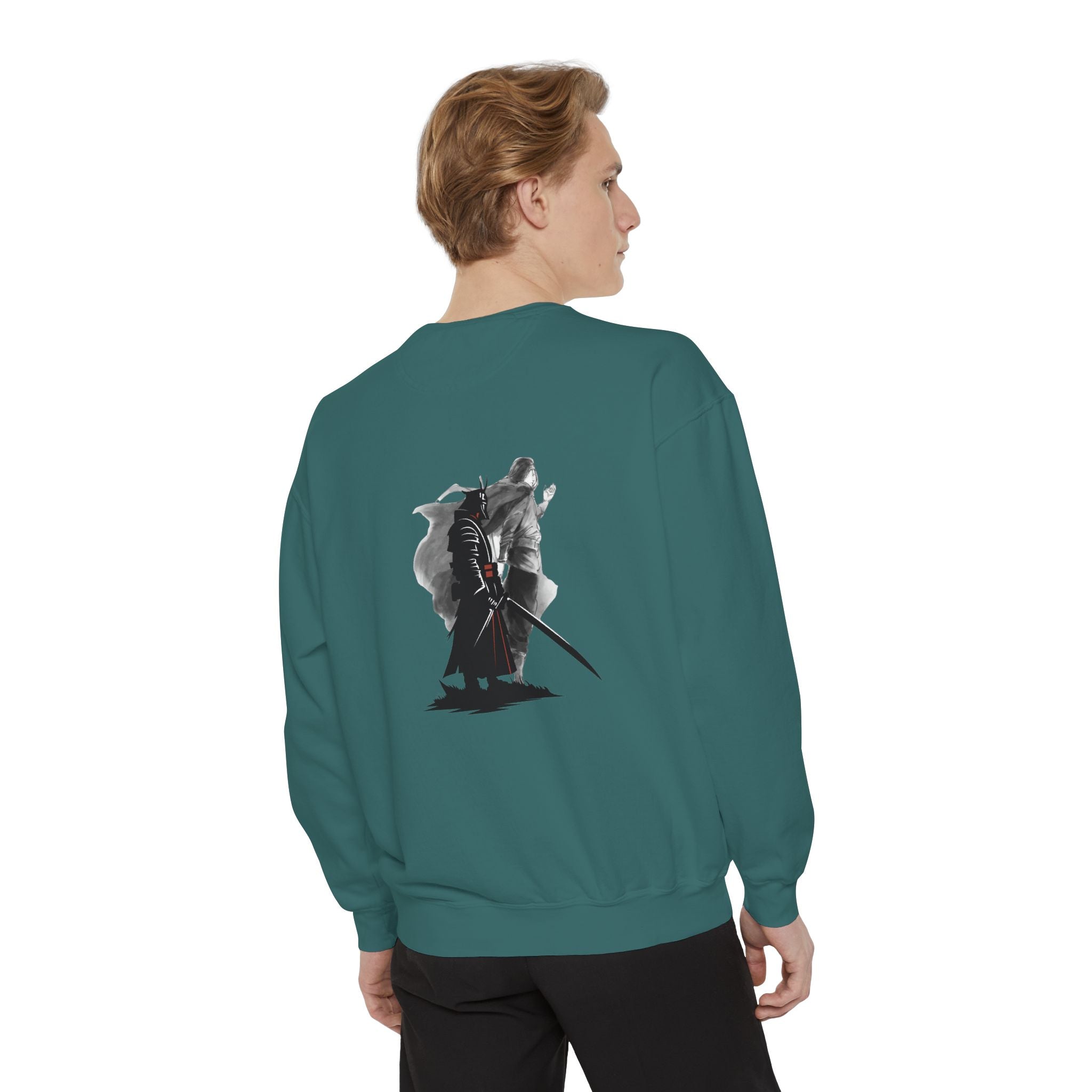 Embrace Your Demons Sweatshirt — Samurai Warrior Graphic Crewneck