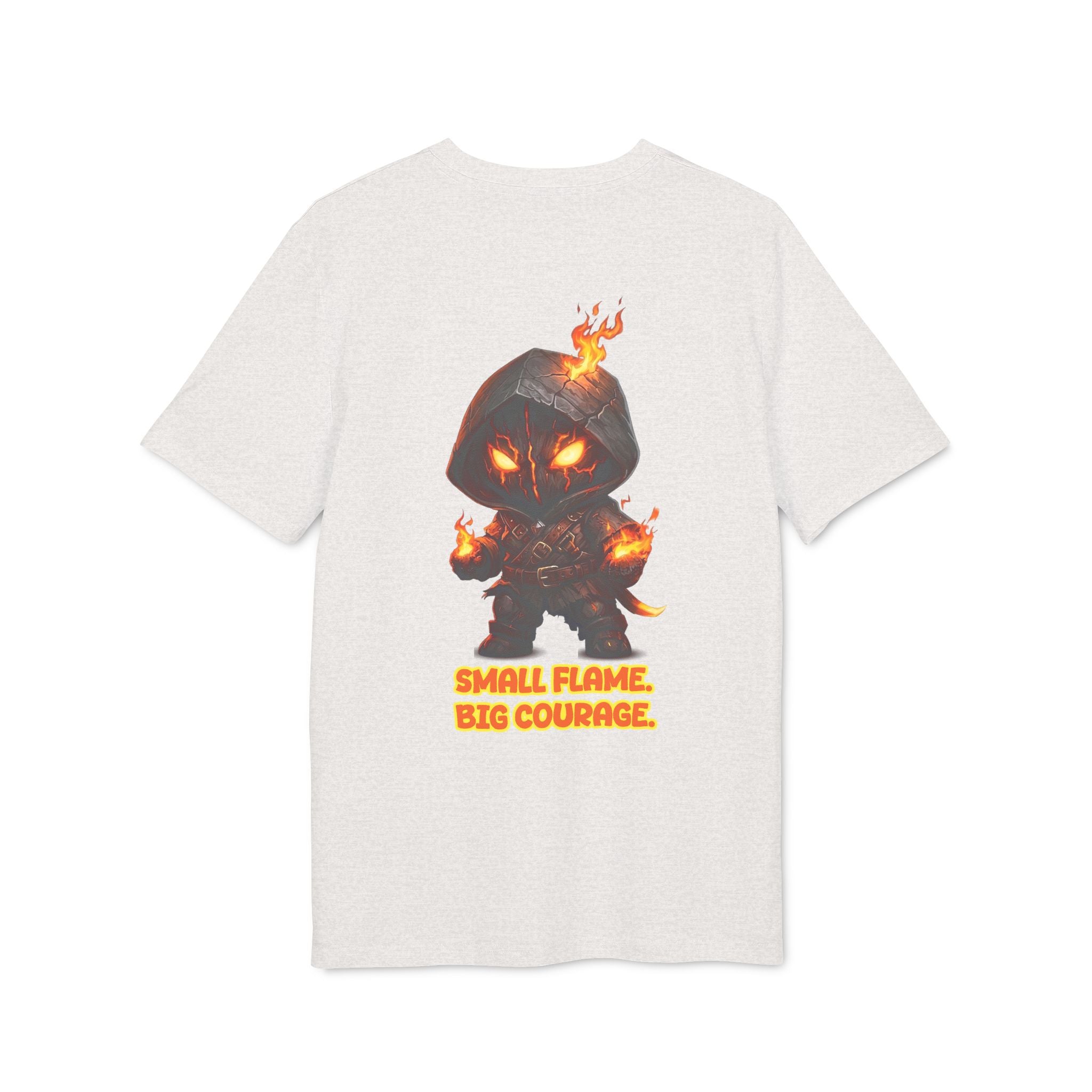 Embrace Your Demons T-Shirt — Small Flame Big Courage Graphic Tee