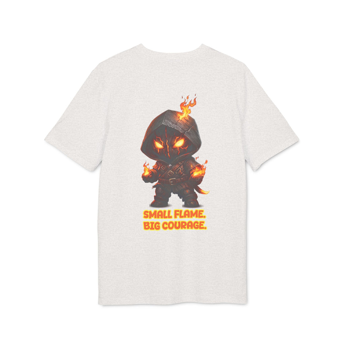 Embrace Your Demons T-Shirt — Small Flame Big Courage Graphic Tee