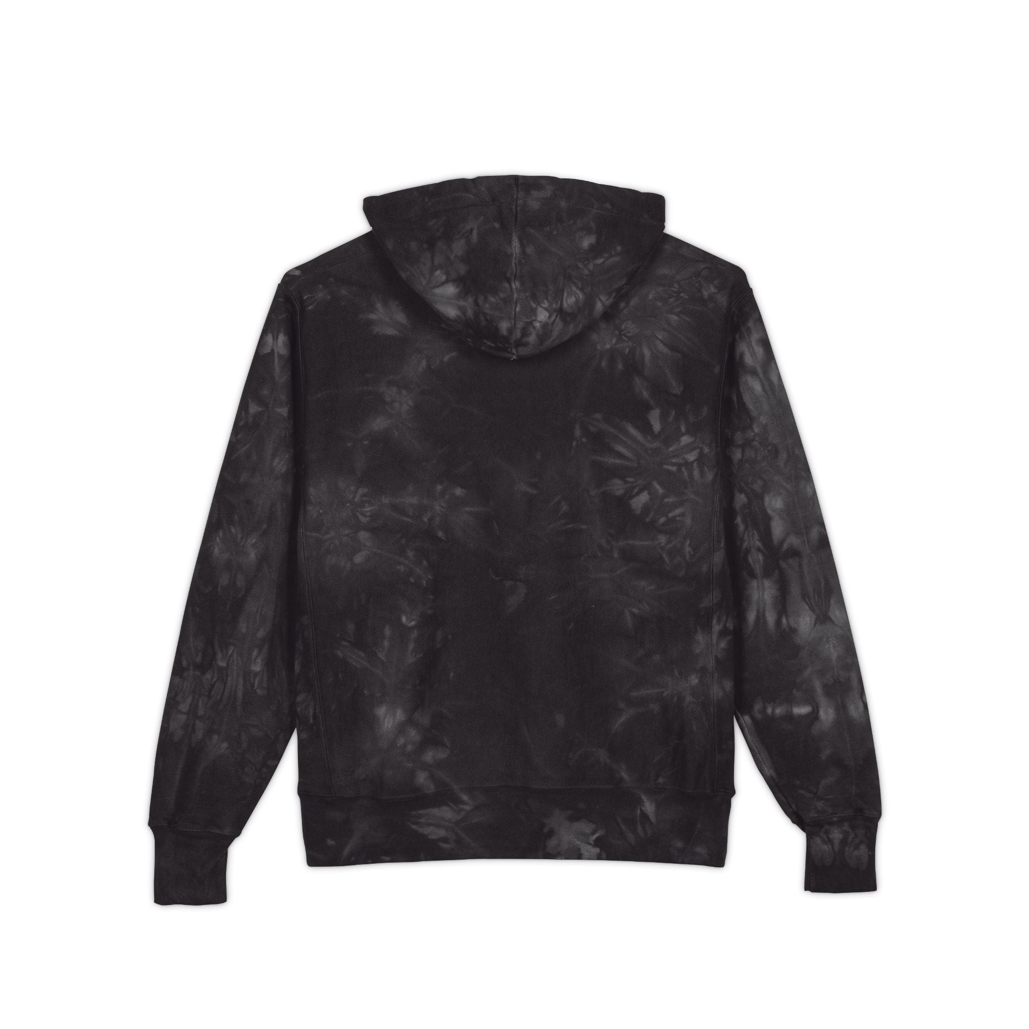 Tie-Dye Embroidered Hoodie — "Embrace Your Dreams" Champion Style