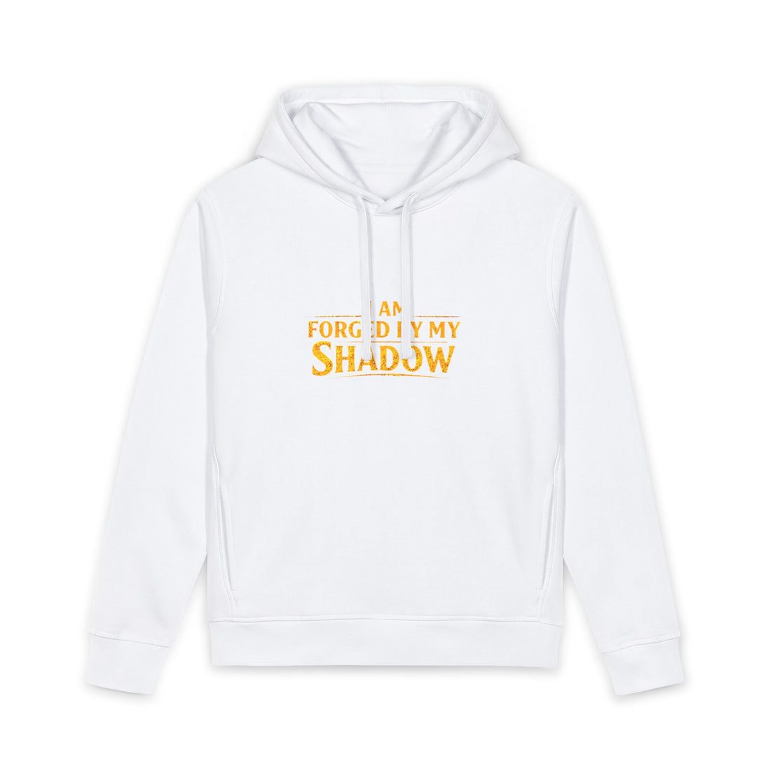 Forged by My Shadow Hoodie — Fantasy Warrior Graphic Hoodie