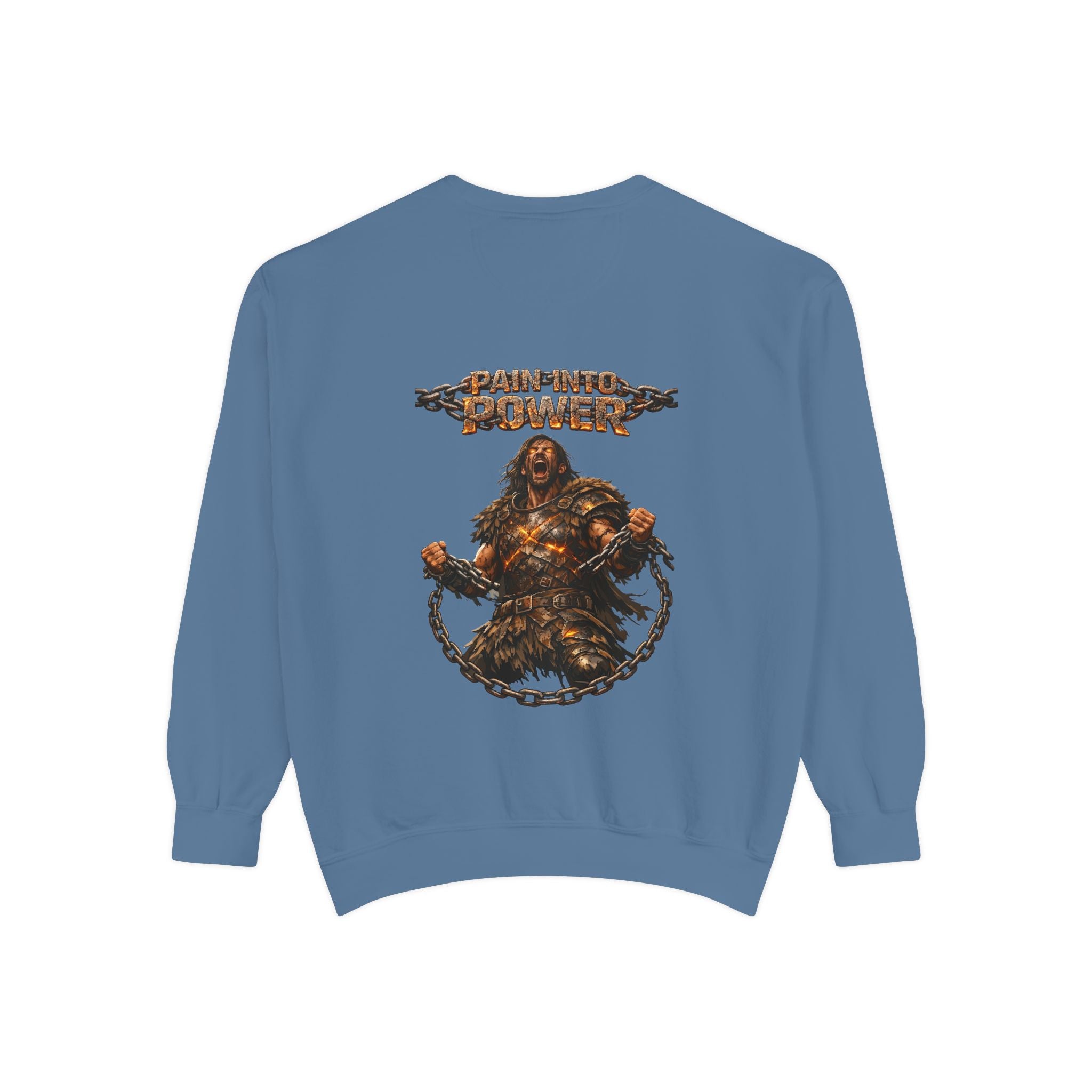 Embrace Your Demons Sweatshirt — Viking Warrior Graphic Crewneck