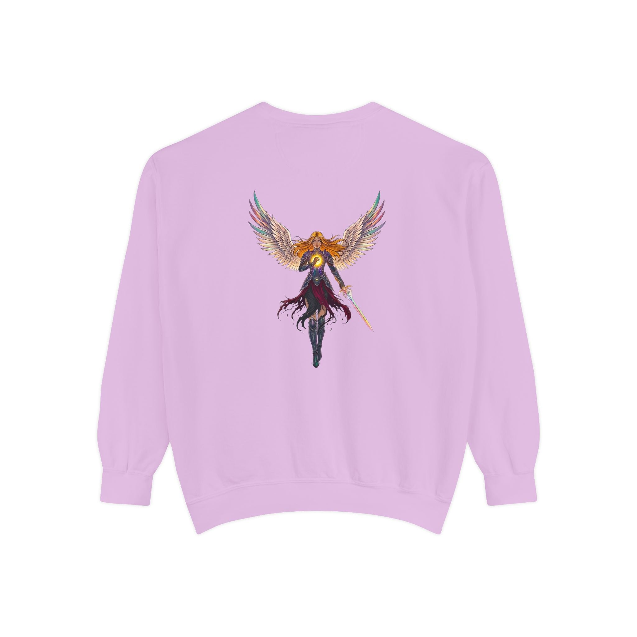 Embrace Your Demons Sweatshirt — Angel Warrior Graphic Crewneck