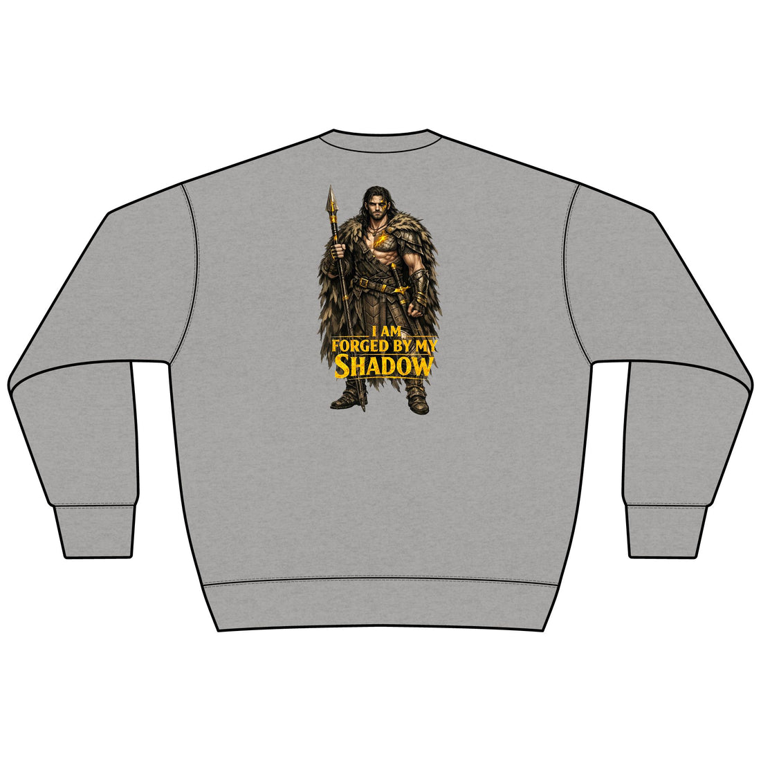 Embrace Your Demons Sweatshirt — I Am Forged By My Shadow Graphic