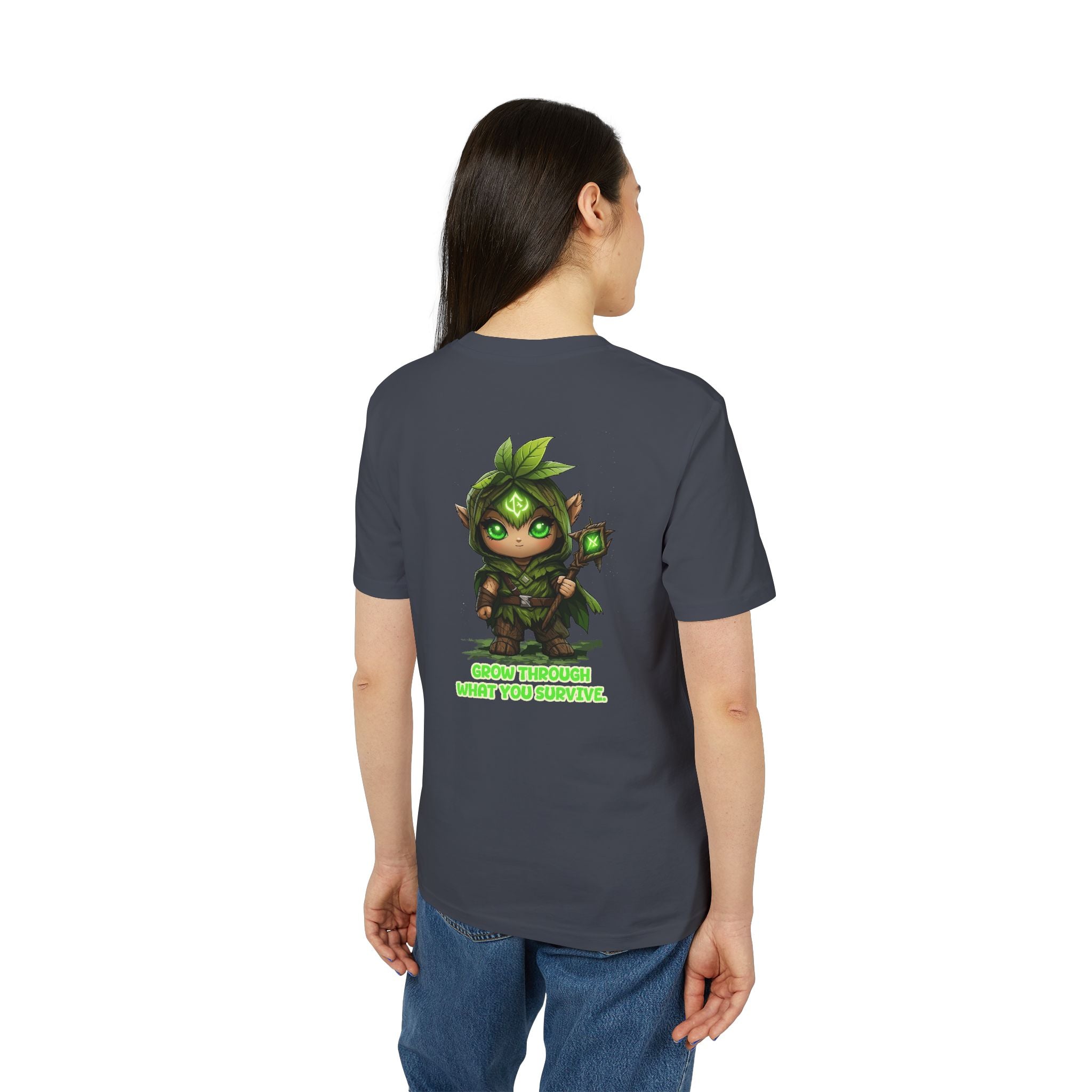 Embrace Your Demons T-Shirt — Cute Forest Mage Graphic Tee