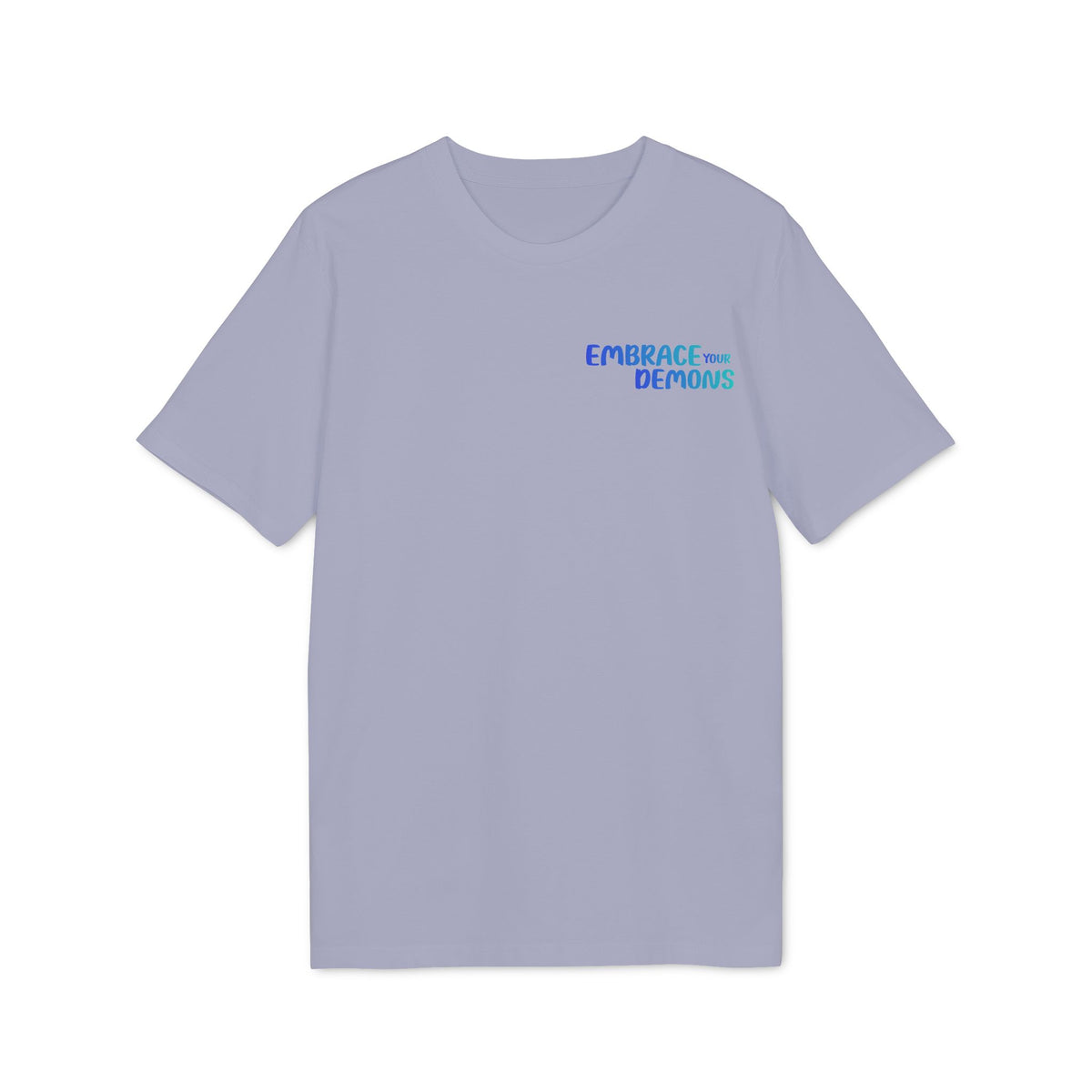 Samurai Shadow Tee — "Embrace the Demons" Graphic T-Shirt