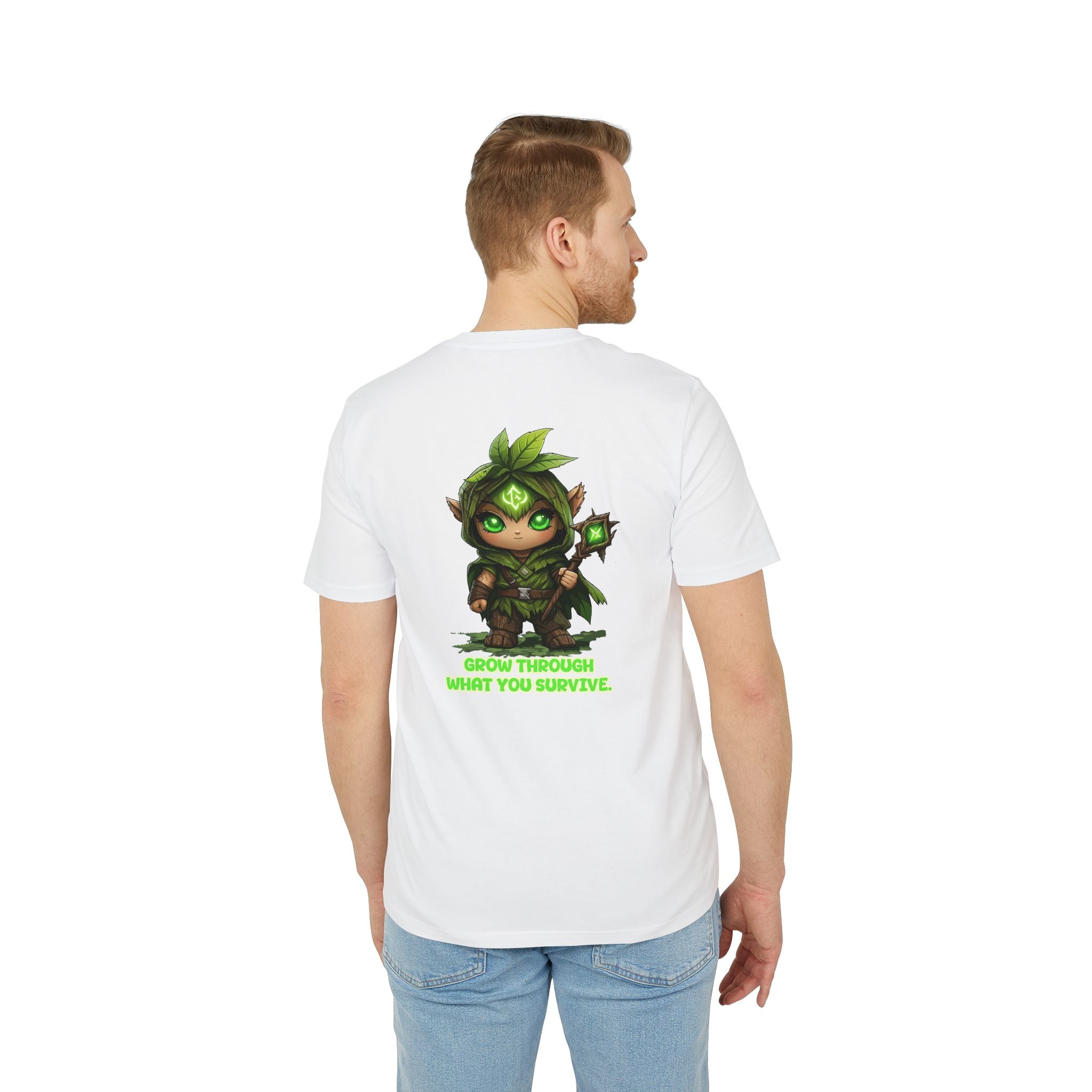 Embrace Your Demons T-Shirt — Cute Forest Mage Graphic Tee