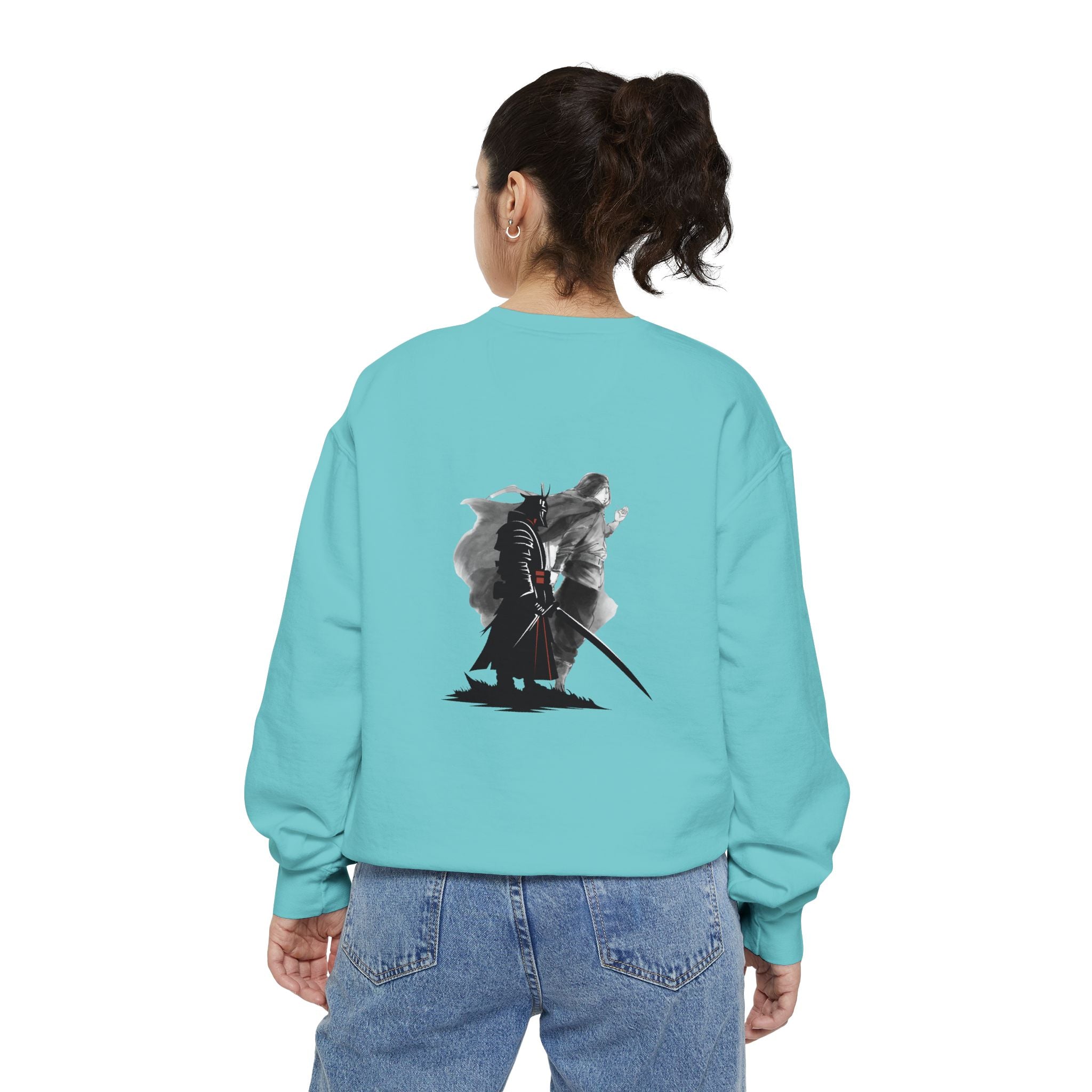 Embrace Your Demons Sweatshirt — Samurai Warrior Graphic Crewneck