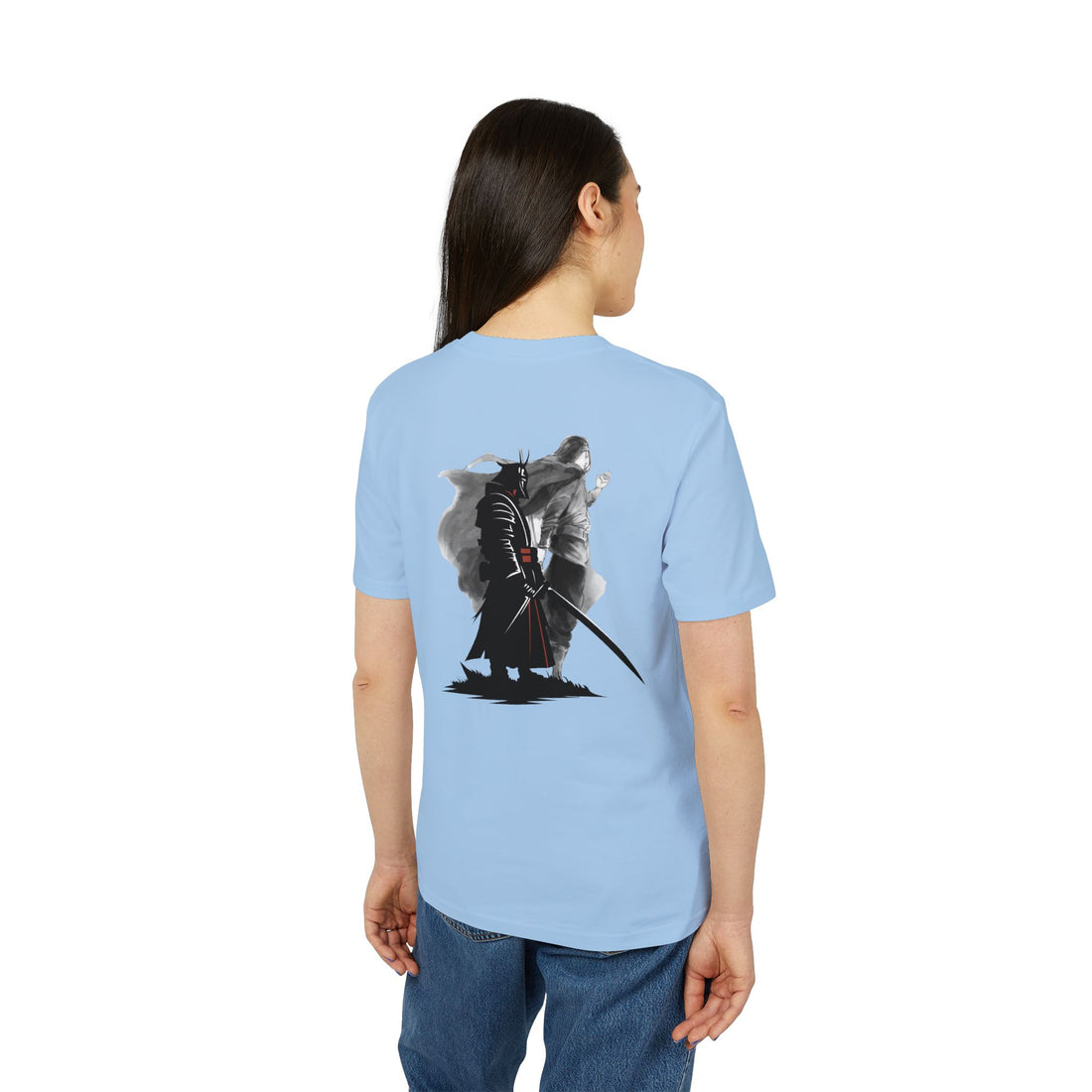 Samurai Shadow Tee — "Embrace the Demons" Graphic T-Shirt