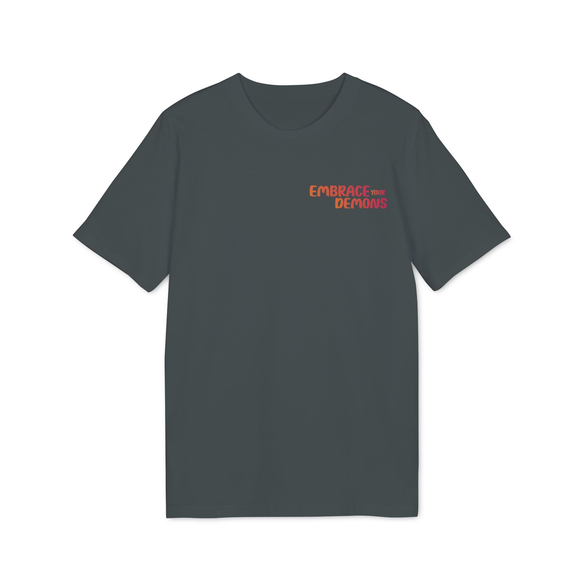 Embrace Your Demons T-Shirt — Gothic Demon Rider Graphic Tee
