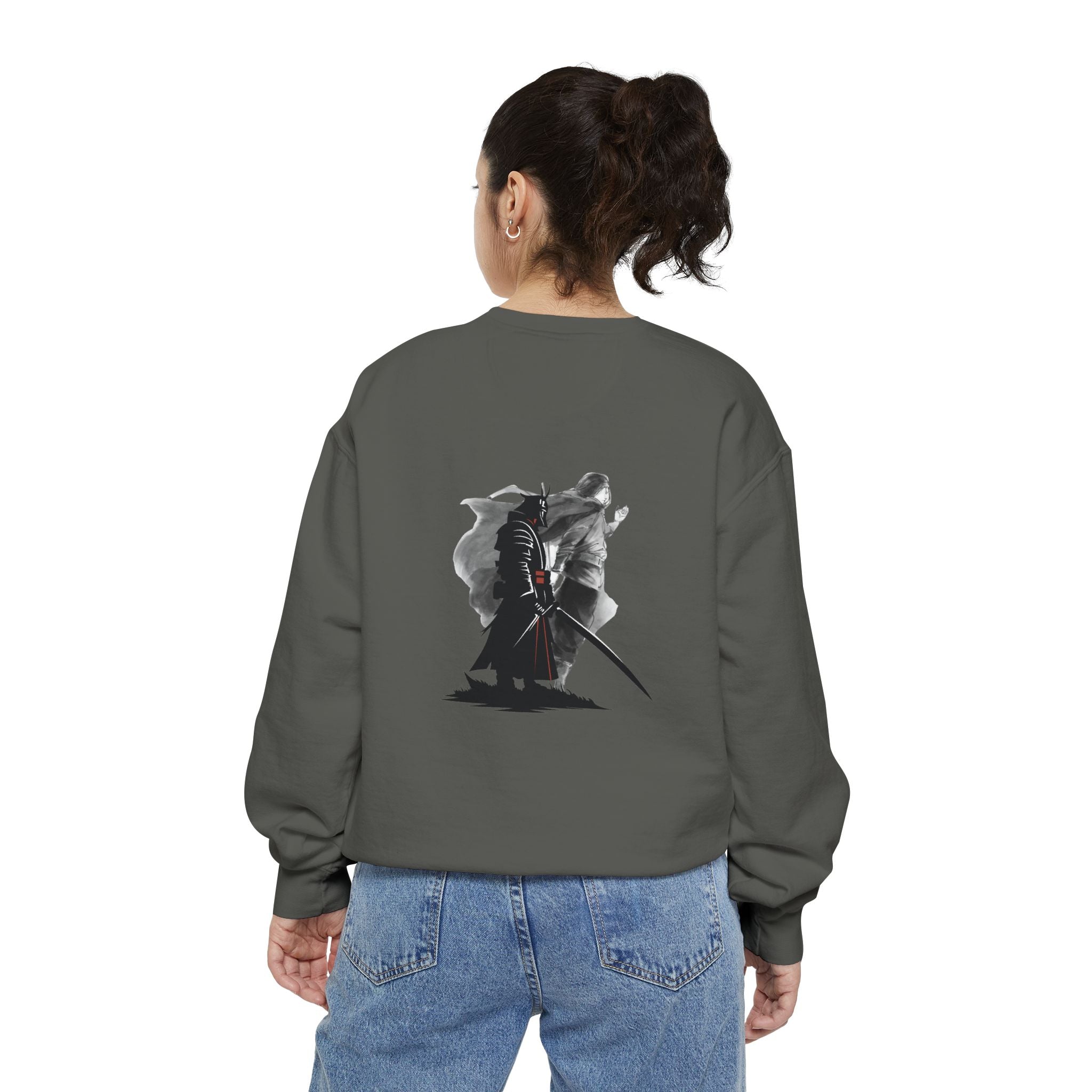 Embrace Your Demons Sweatshirt — Samurai Warrior Graphic Crewneck