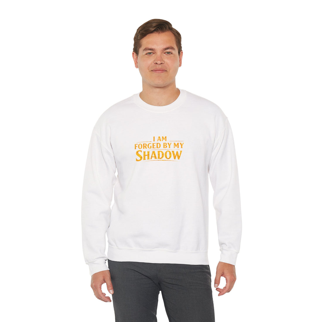 Embrace Your Demons Crewneck Sweatshirt Fantasy Warrior Graphic