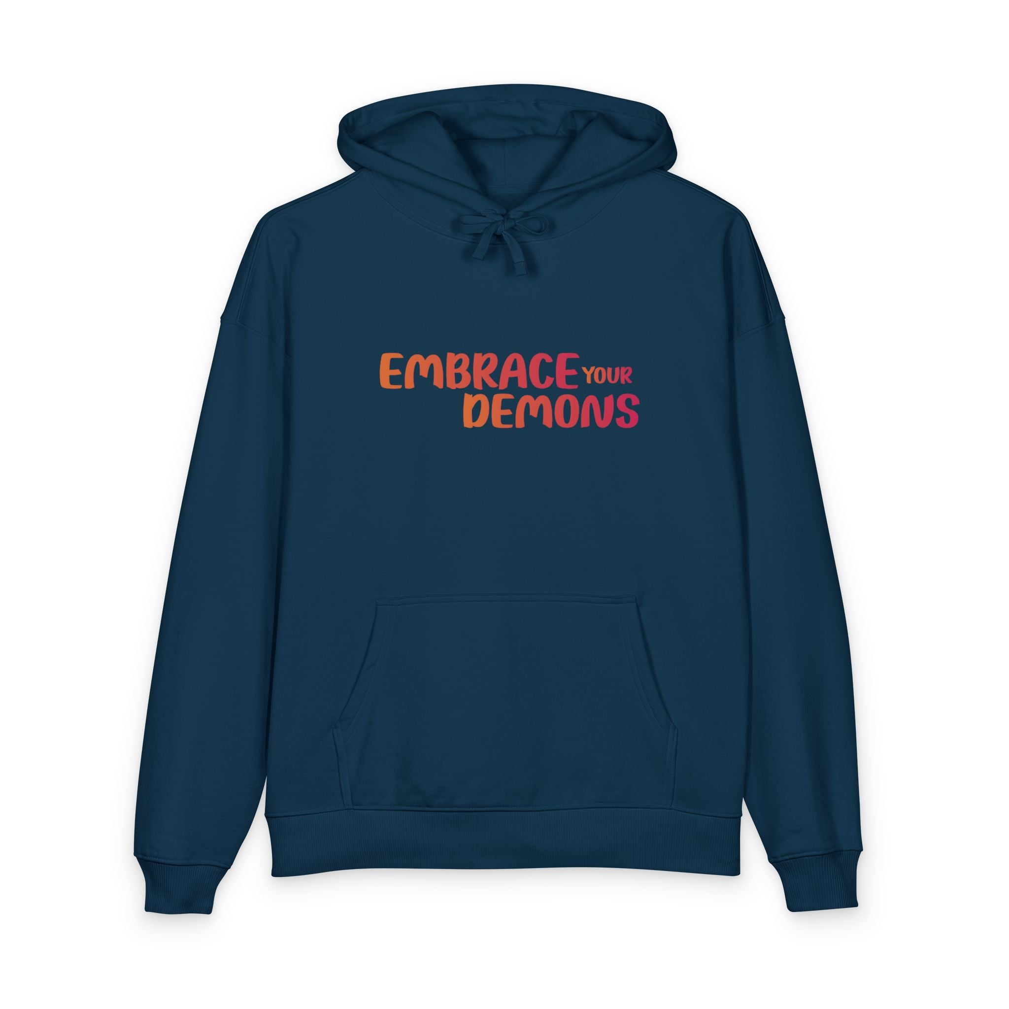Embrace Your Demons Hoodie — Graphic Spirituality Pullover