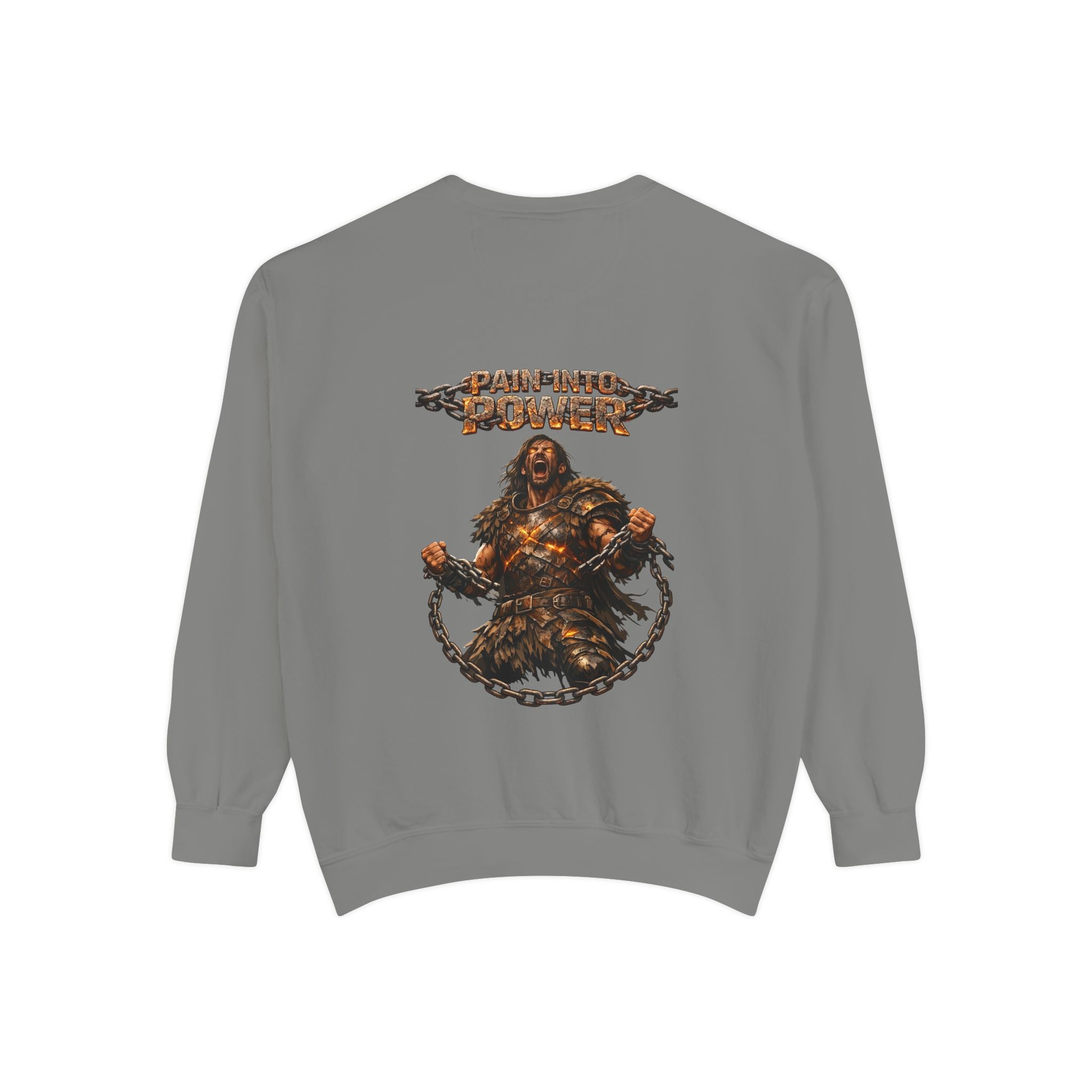 Embrace Your Demons Sweatshirt — Viking Warrior Graphic Crewneck