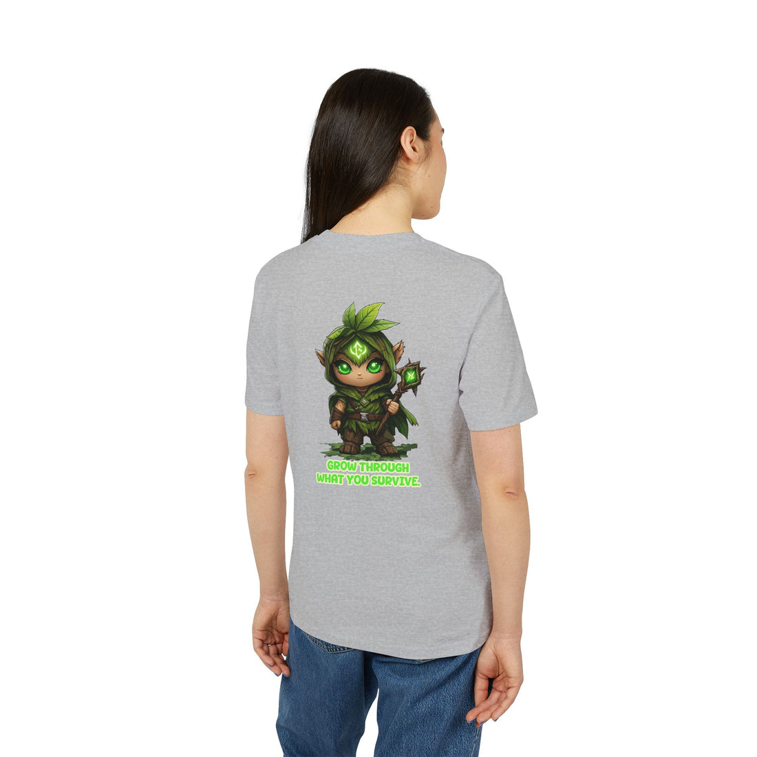 Embrace Your Demons T-Shirt — Cute Forest Mage Graphic Tee