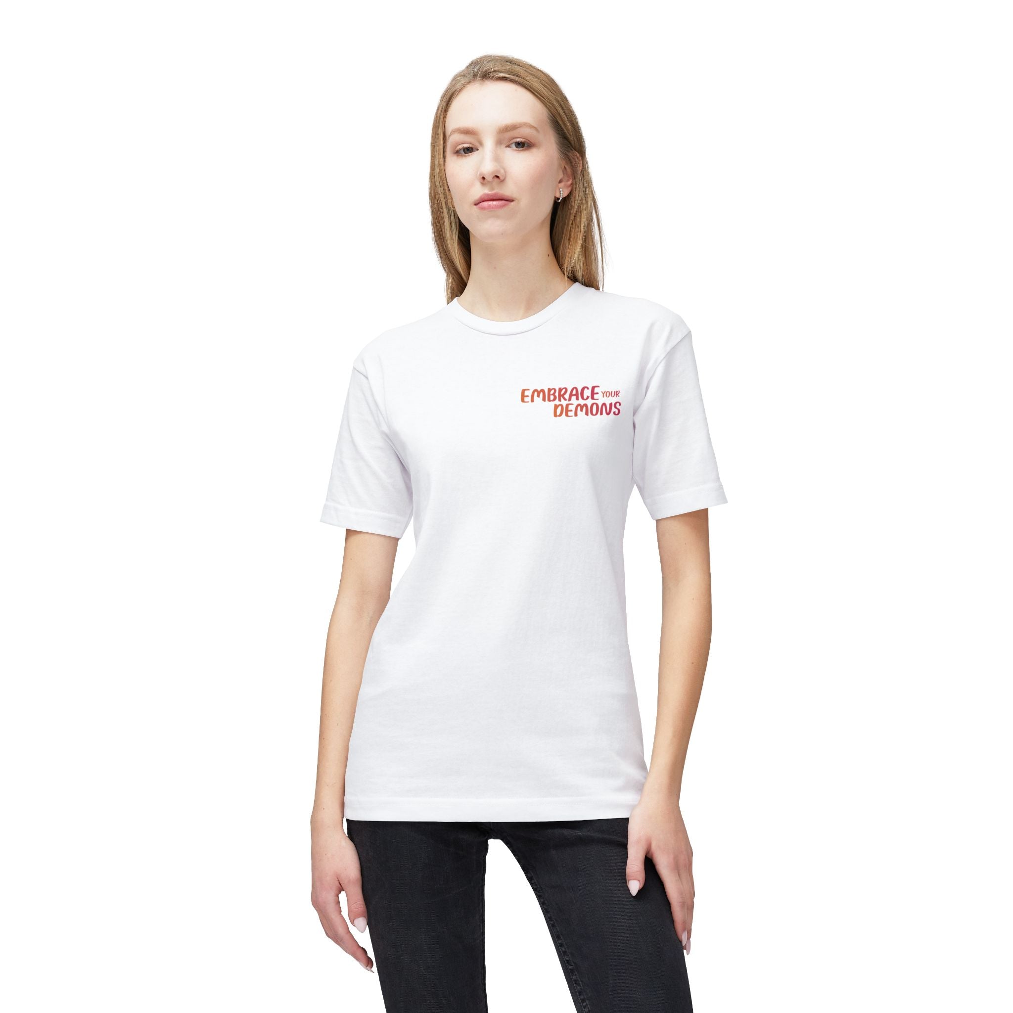 Embrace Your Demons  T-shirt Unisex Midweight