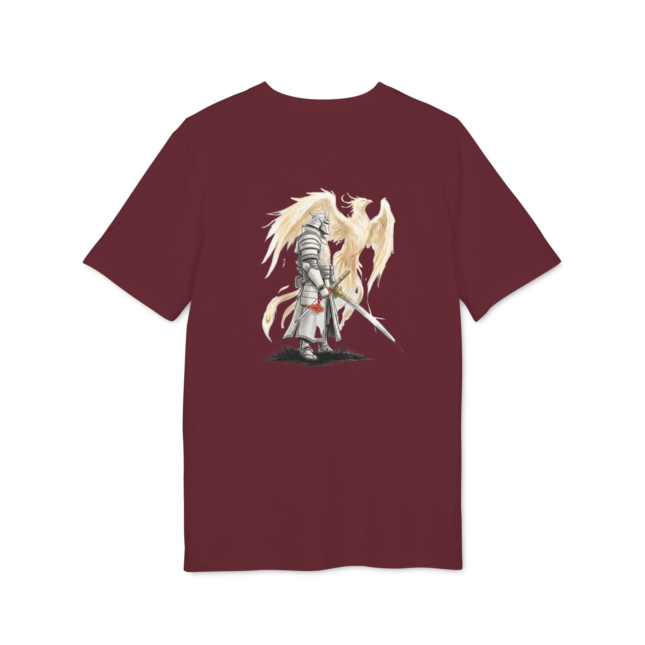 T-Shirt — “I Am Forged By My Shadow” Knight Angel Graphic Tee