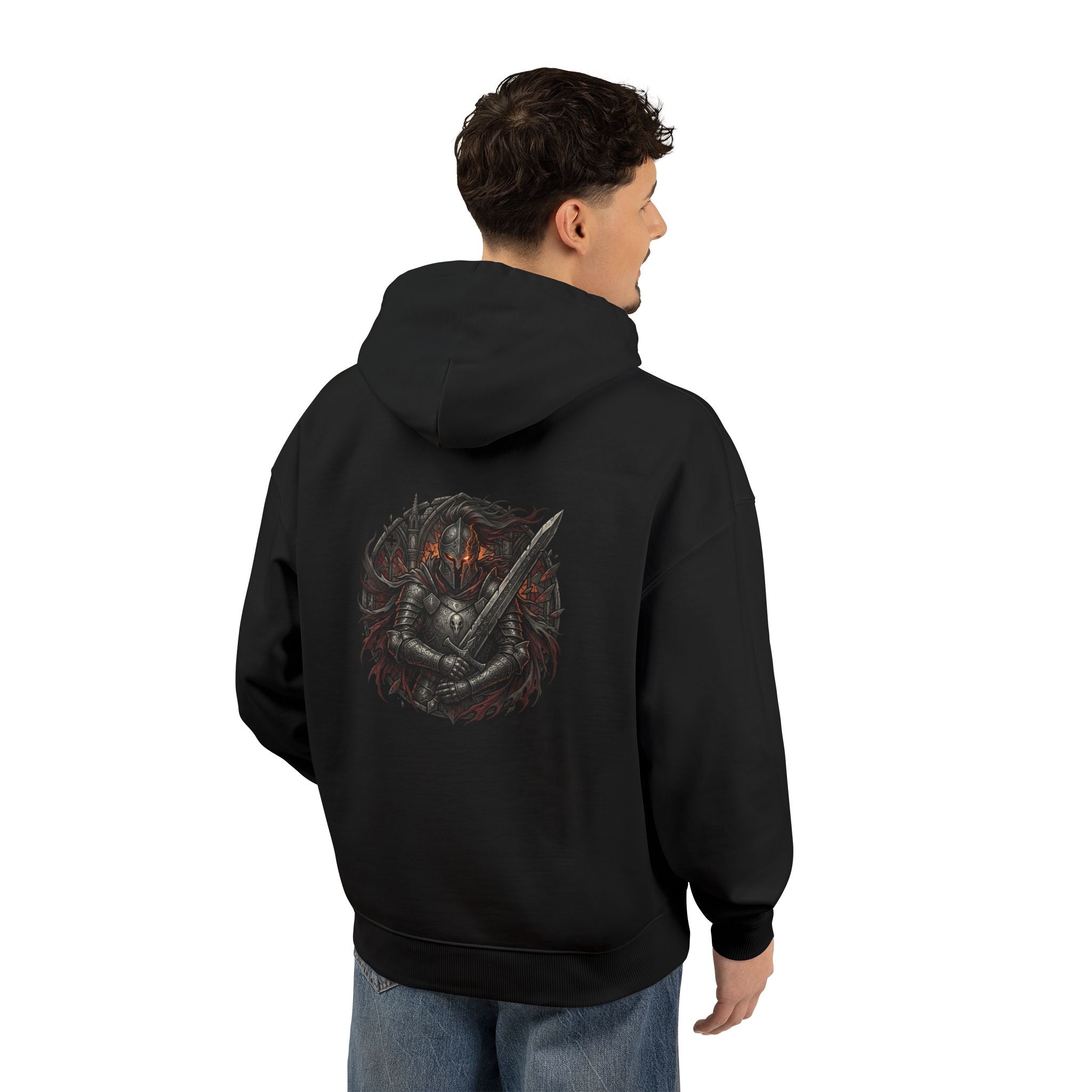 Embrace Your Demons Hoodie — Graphic Organic Relaxed Pullover