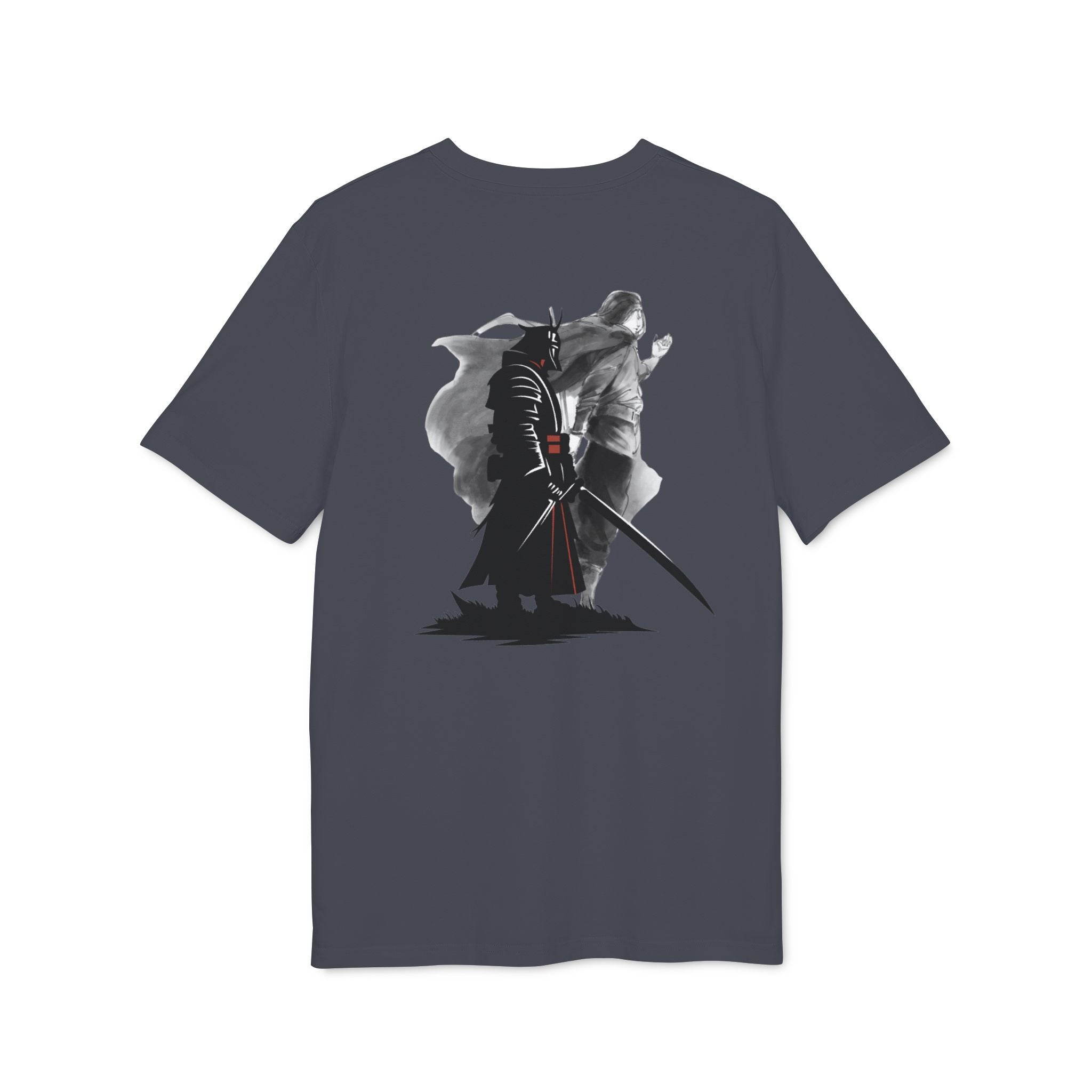Samurai Shadow Tee — "Embrace the Demons" Graphic T-Shirt