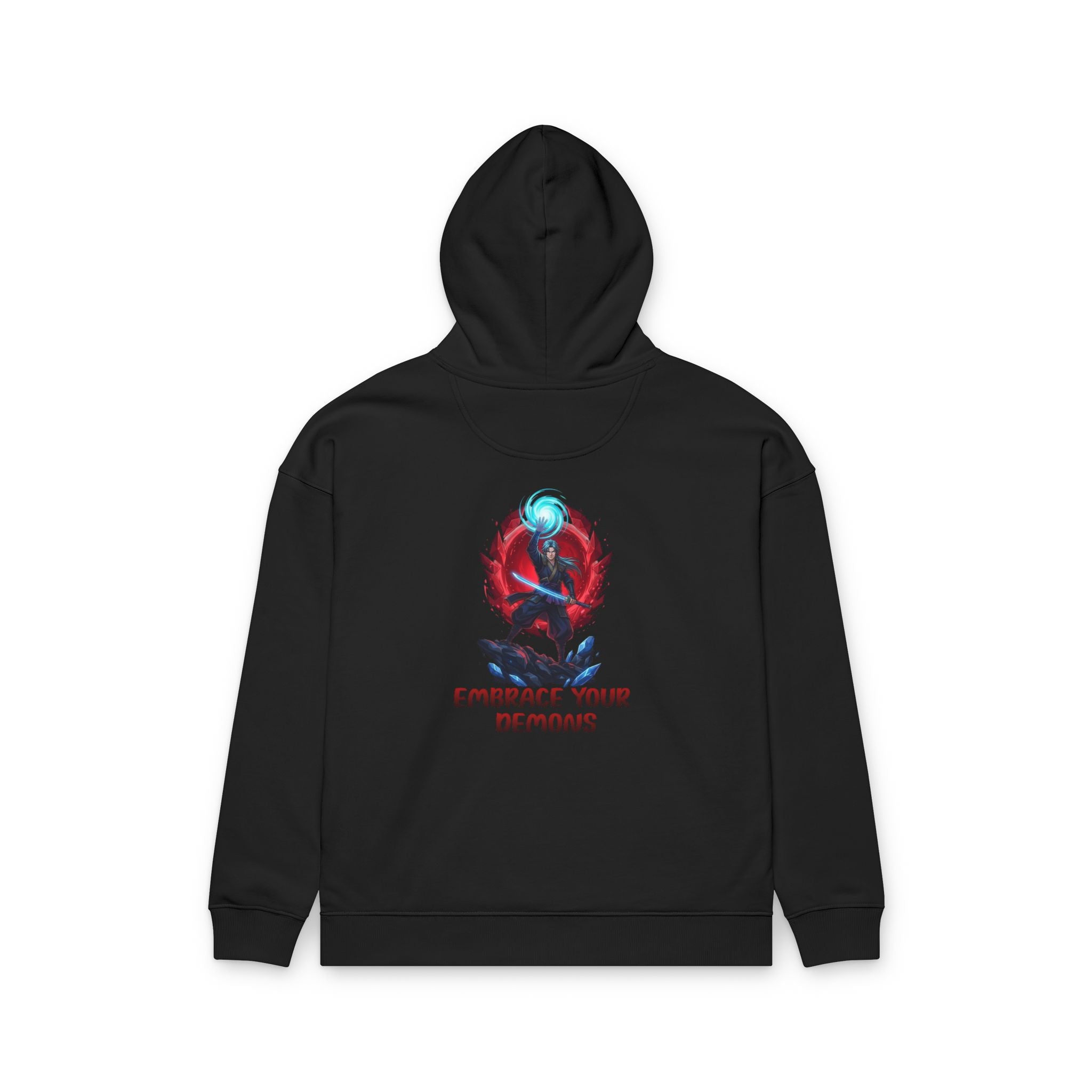 Embrace Your Demons Hoodie — Graphic Spirituality Pullover