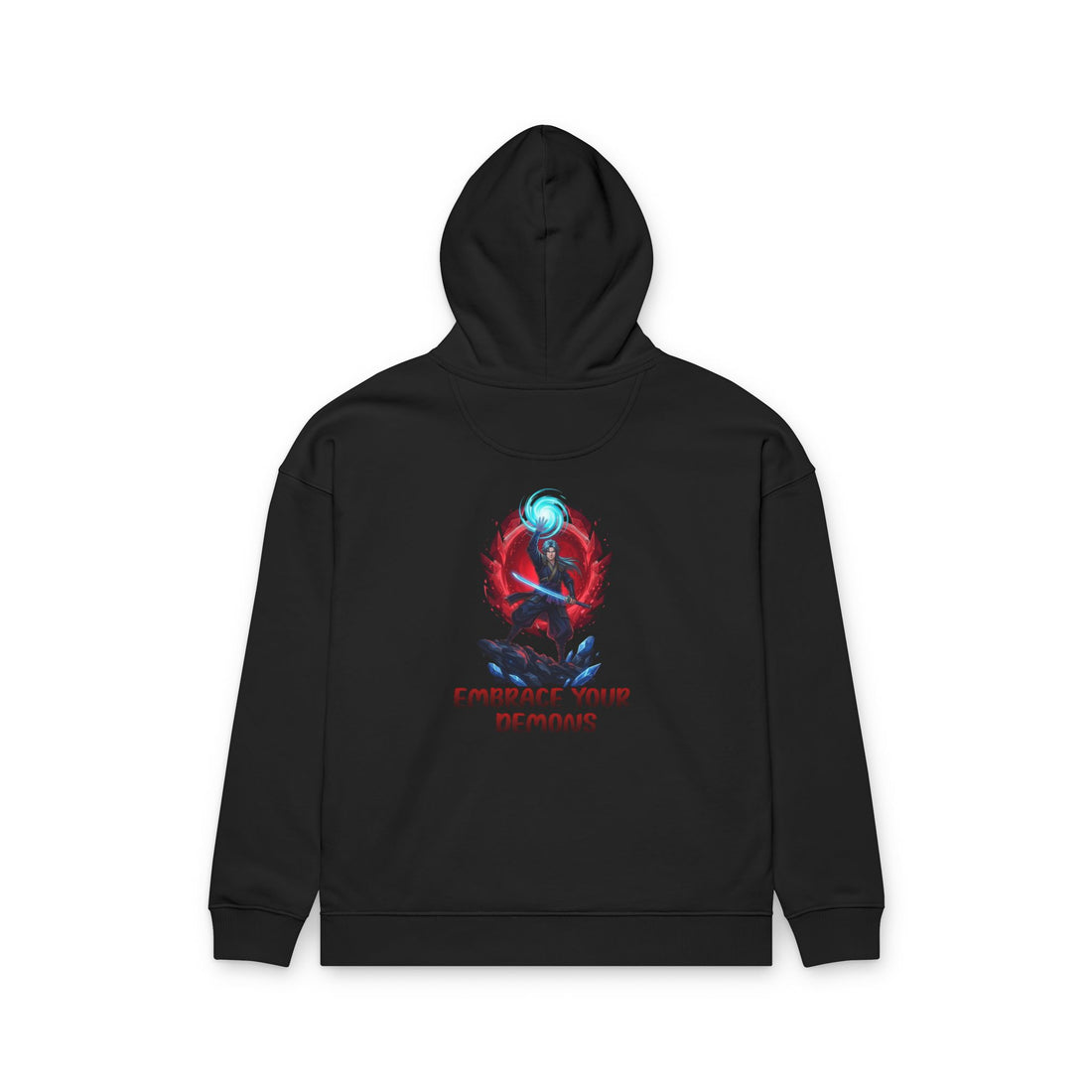 Embrace Your Demons Hoodie — Graphic Spirituality Pullover
