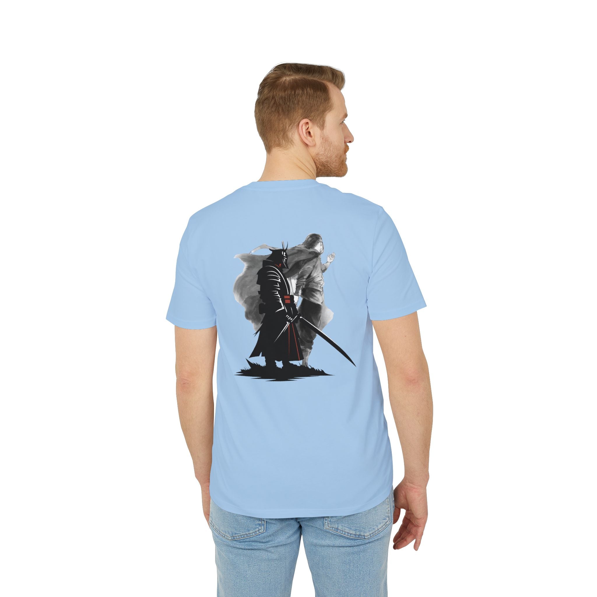 Samurai Shadow Tee — "Embrace the Demons" Graphic T-Shirt
