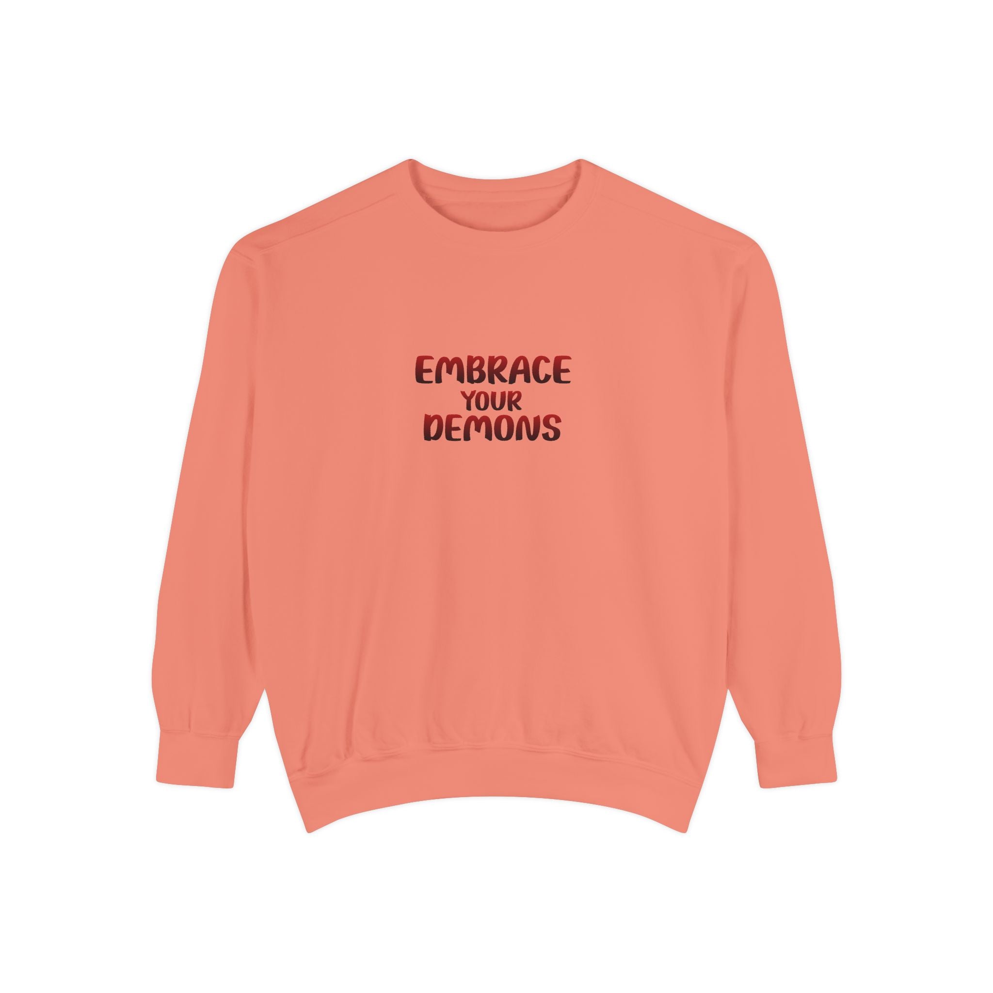 Beautifully Dengerous Unisex Garment-Dyed Sweatshirt