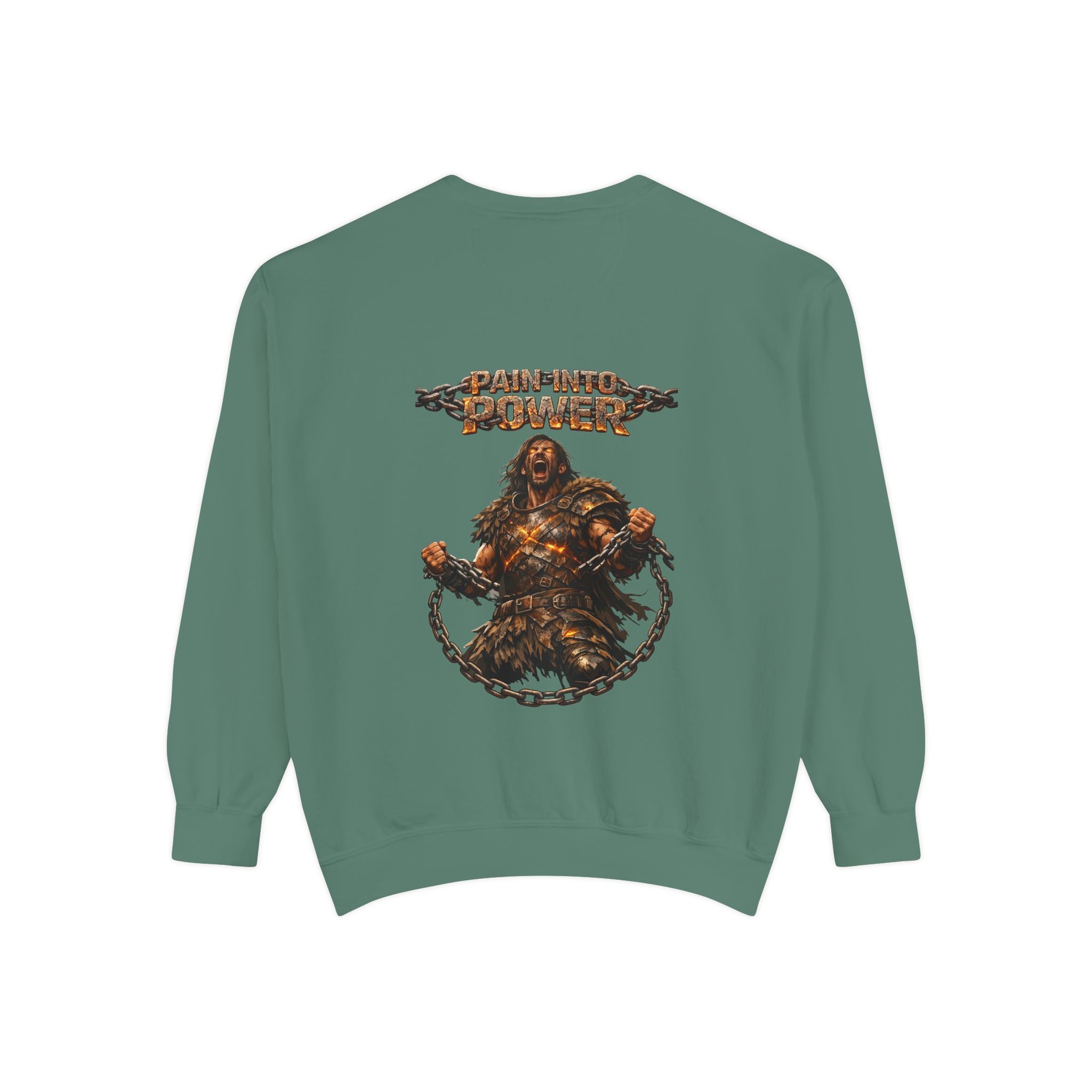Embrace Your Demons Sweatshirt — Viking Warrior Graphic Crewneck