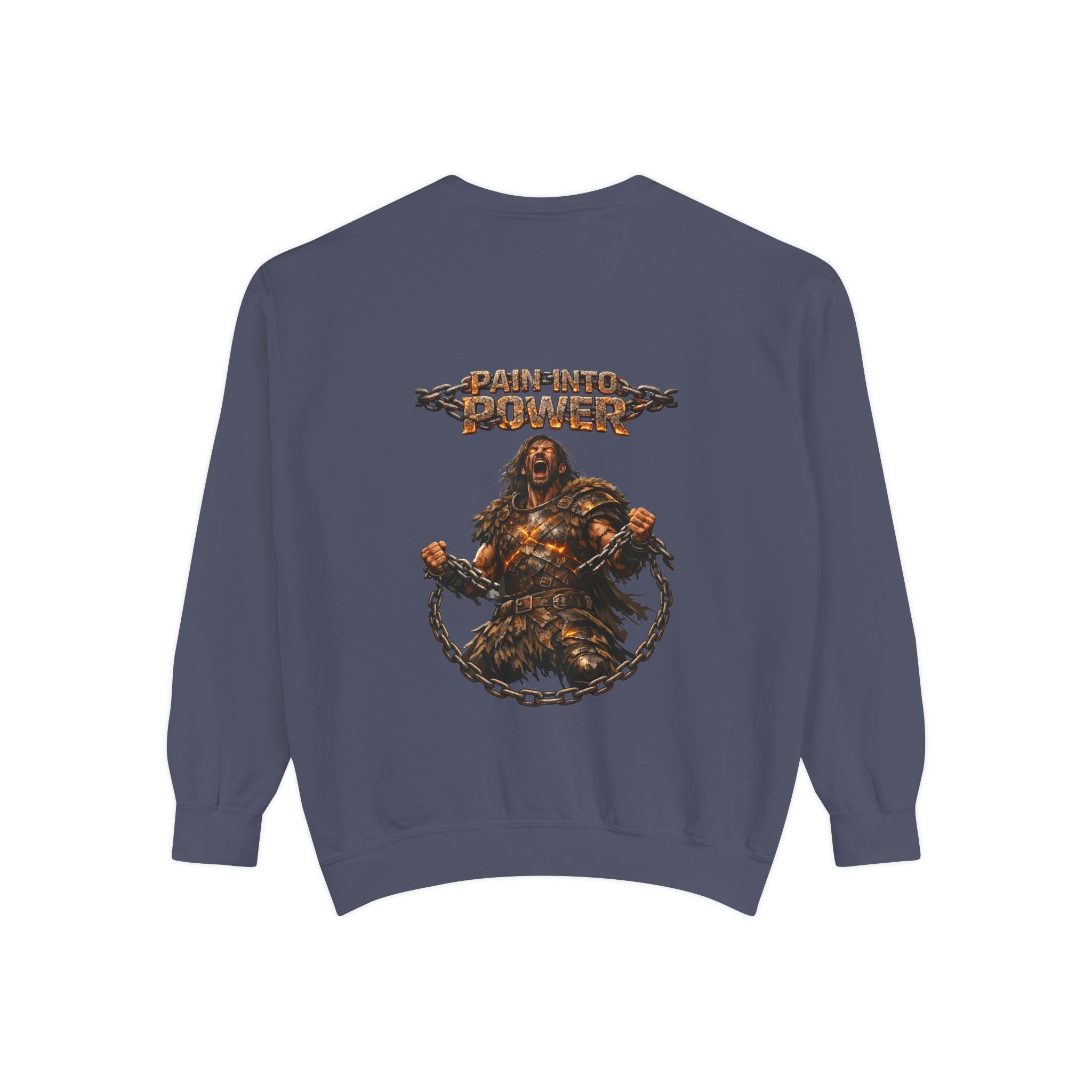 Embrace Your Demons Sweatshirt — Viking Warrior Graphic Crewneck