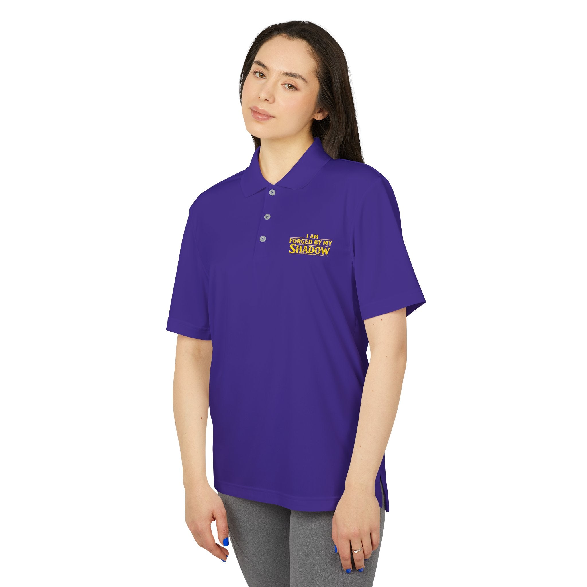 Embrace Your Demons Performance Polo Minimalist Golf Shirt