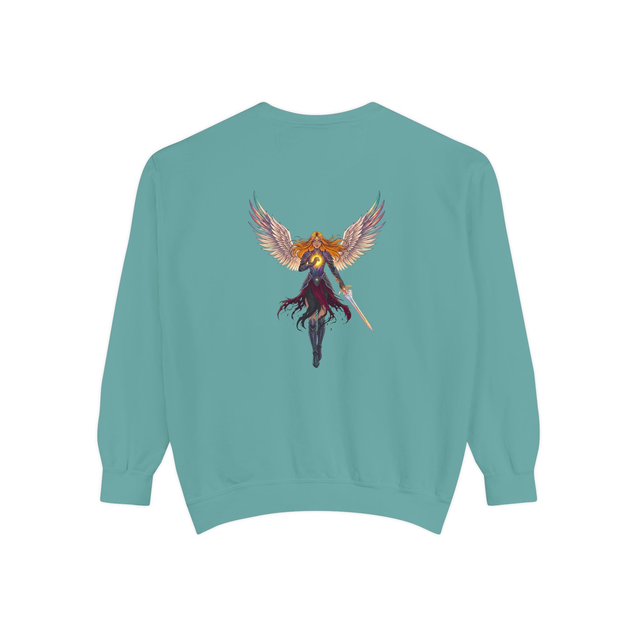 Embrace Your Demons Sweatshirt — Angel Warrior Graphic Crewneck