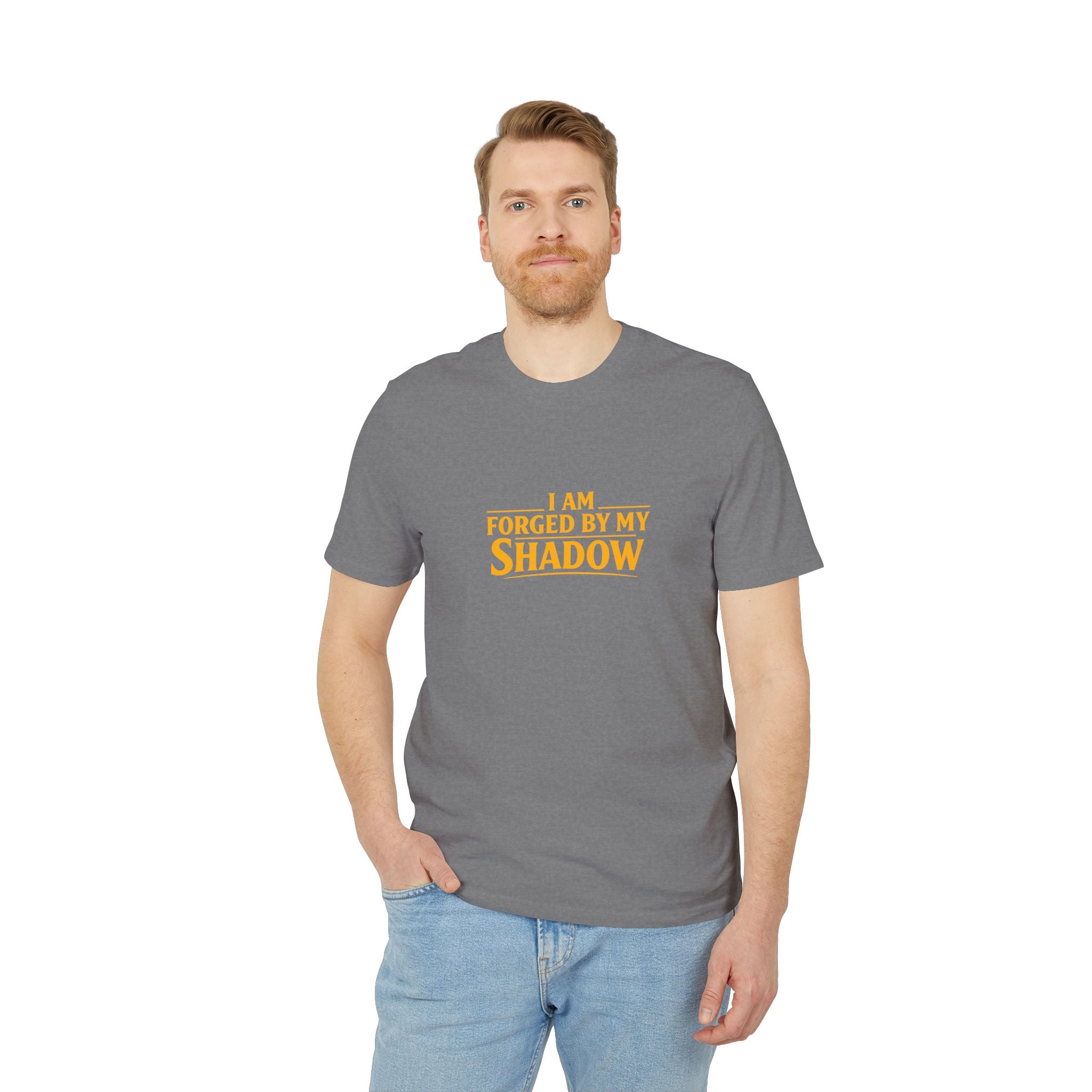 T-Shirt — “I Am Forged By My Shadow” Knight Angel Graphic Tee