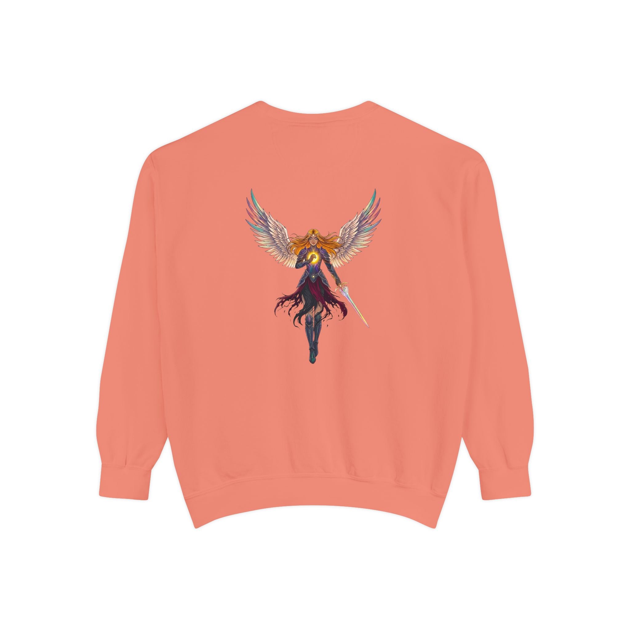 Embrace Your Demons Sweatshirt — Angel Warrior Graphic Crewneck