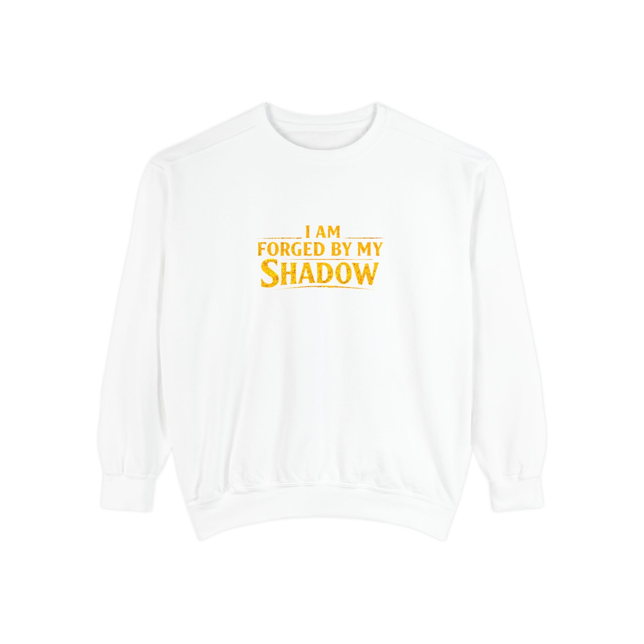 Forged by My Shadow Sweatshirt — Viking Warrior Graphic Crewneck