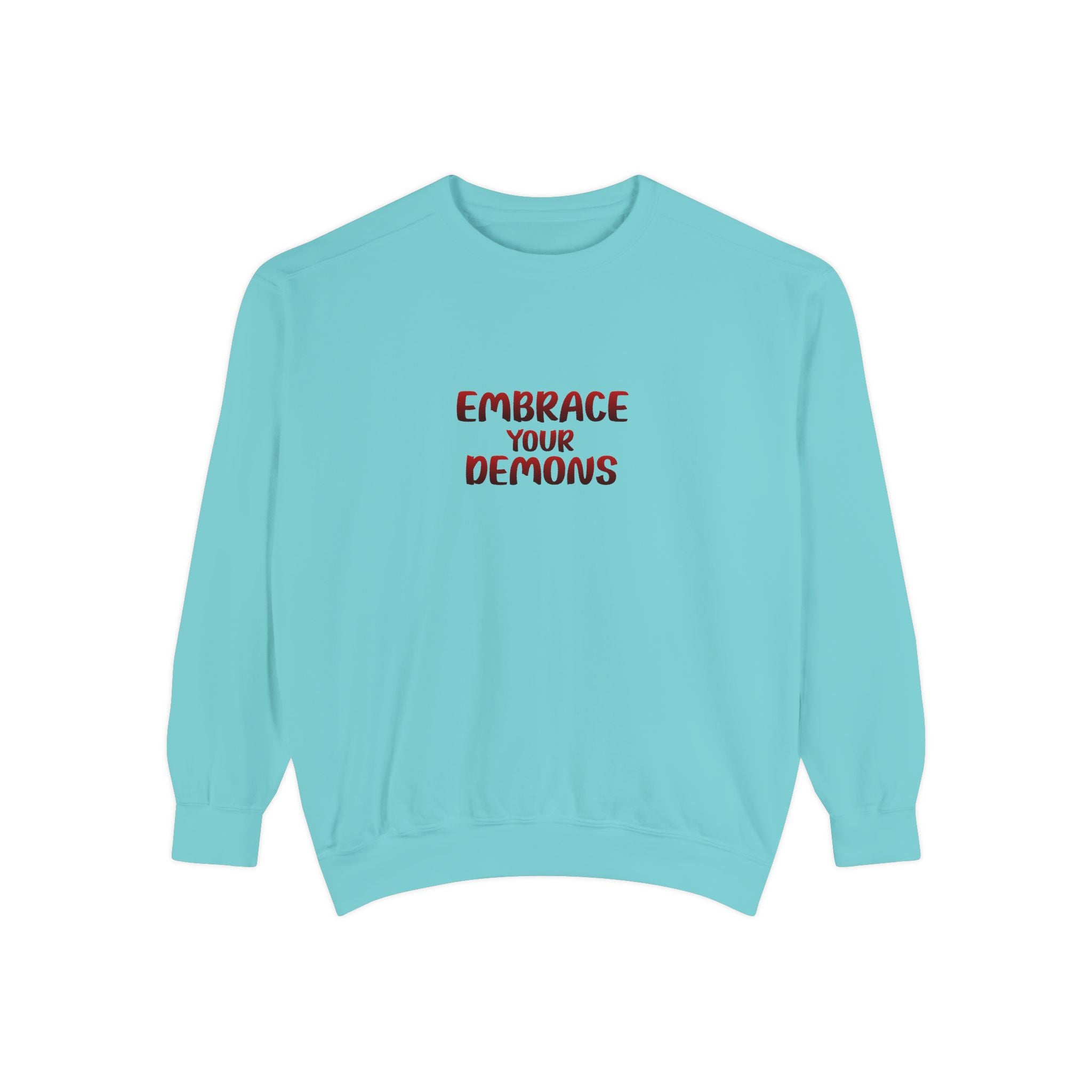 Beautifully Dengerous Unisex Garment-Dyed Sweatshirt