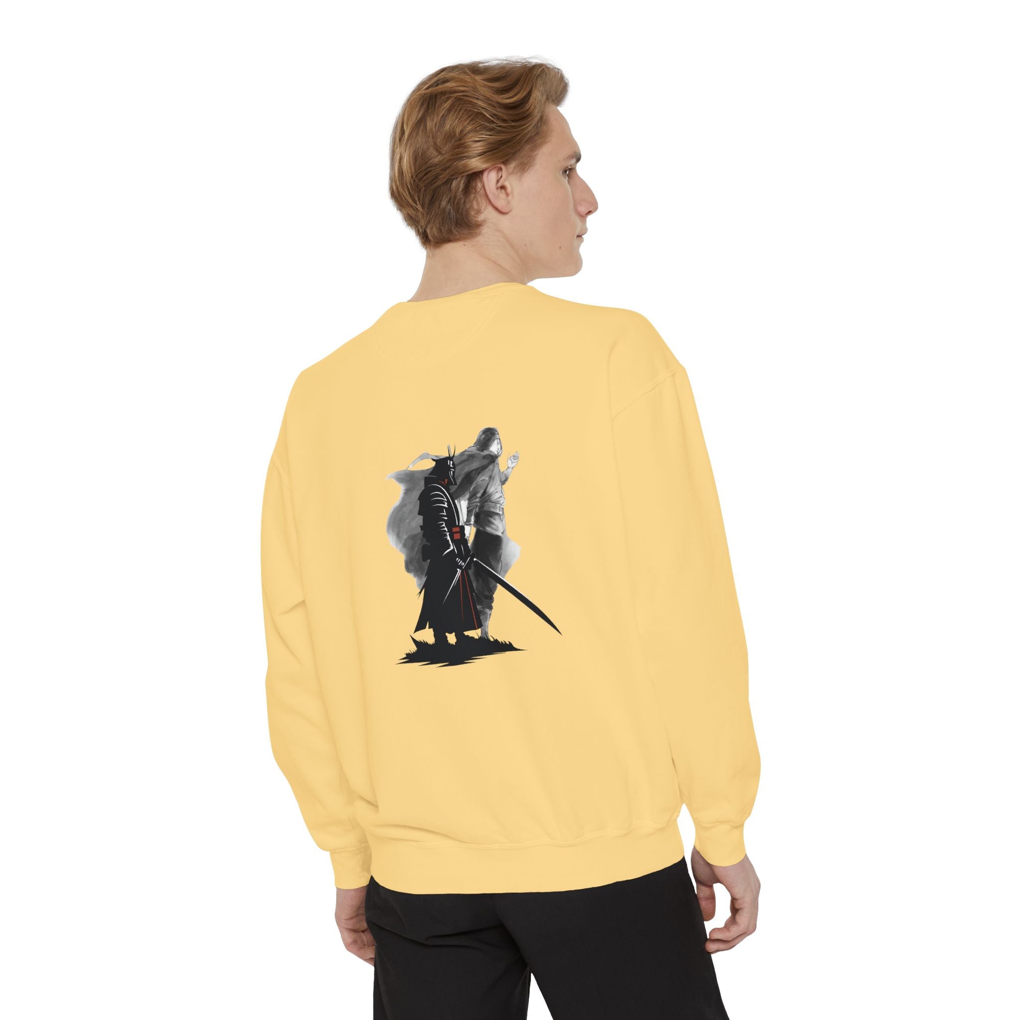 Embrace Your Demons Sweatshirt — Samurai Warrior Graphic Crewneck