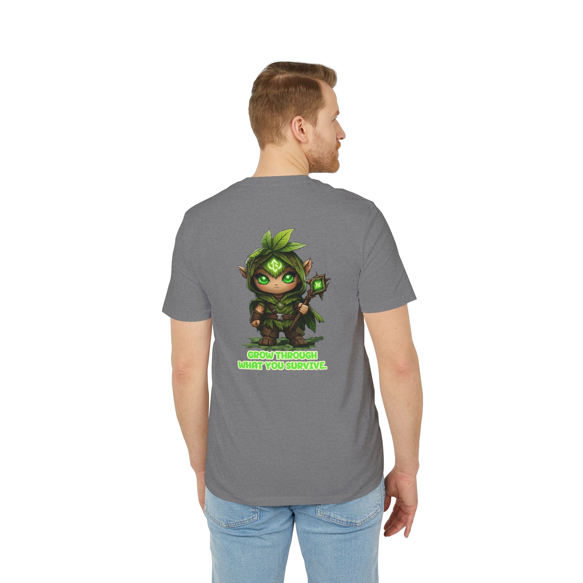 Embrace Your Demons T-Shirt — Cute Forest Mage Graphic Tee