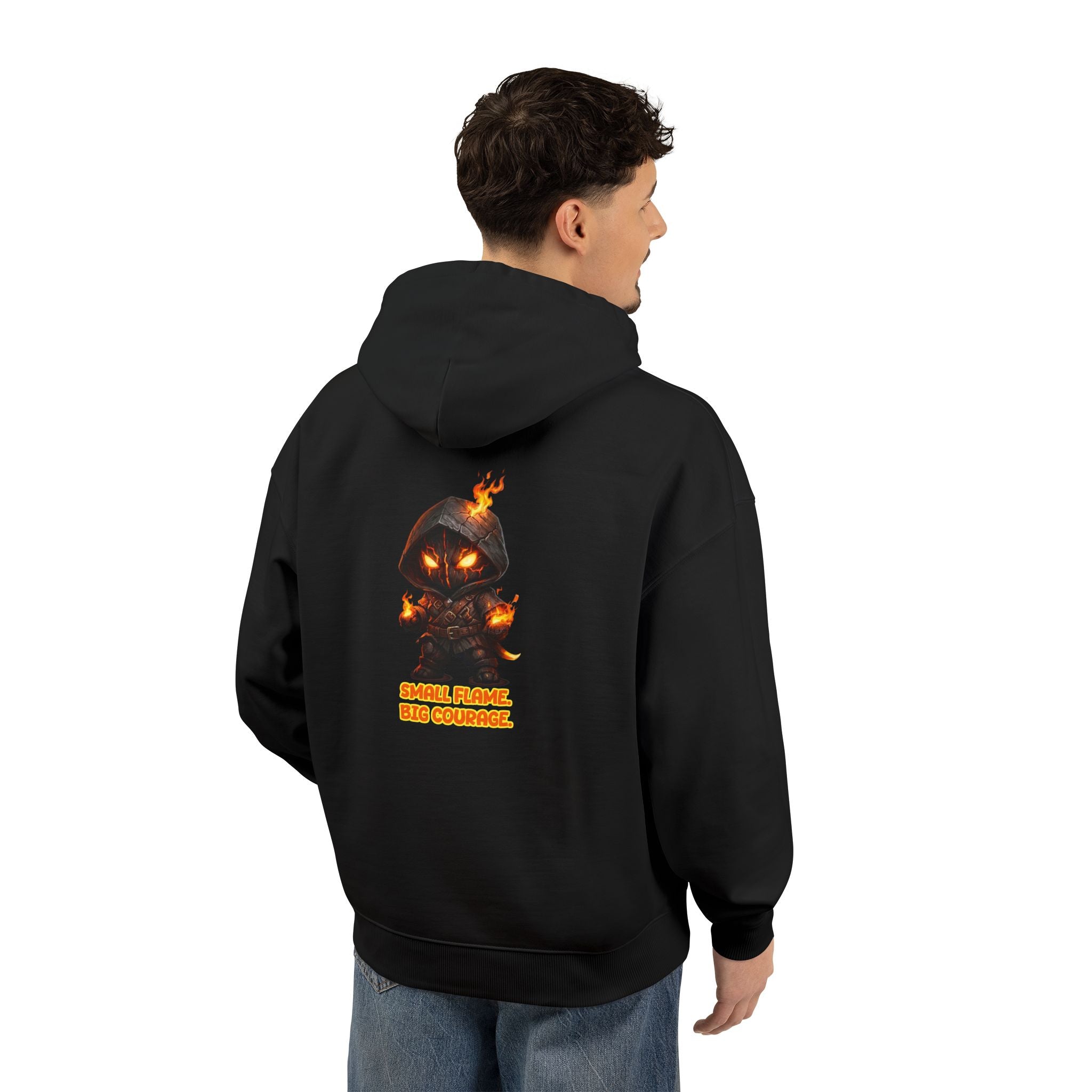 Embrace Your Demons Hoodie — Cute Fiery Demon Graphic Sweatshirt